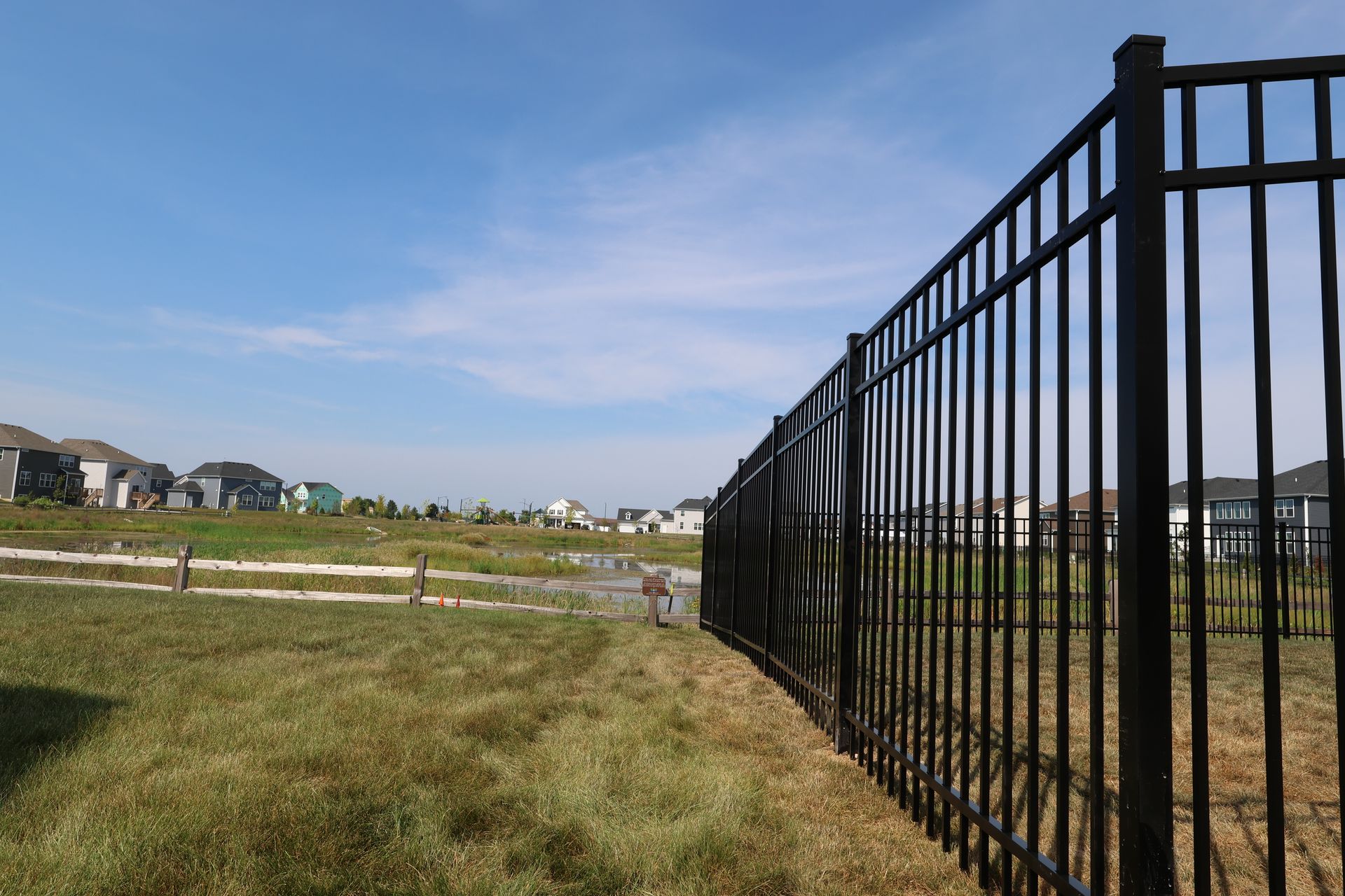 aluminum fence installation Illinois