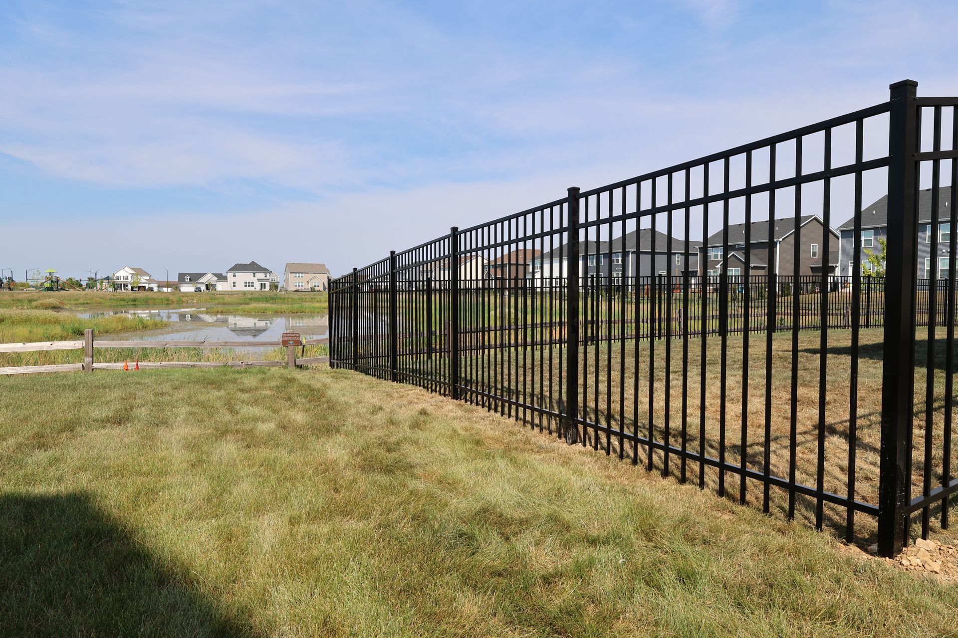 aluminum fence installation Illinois