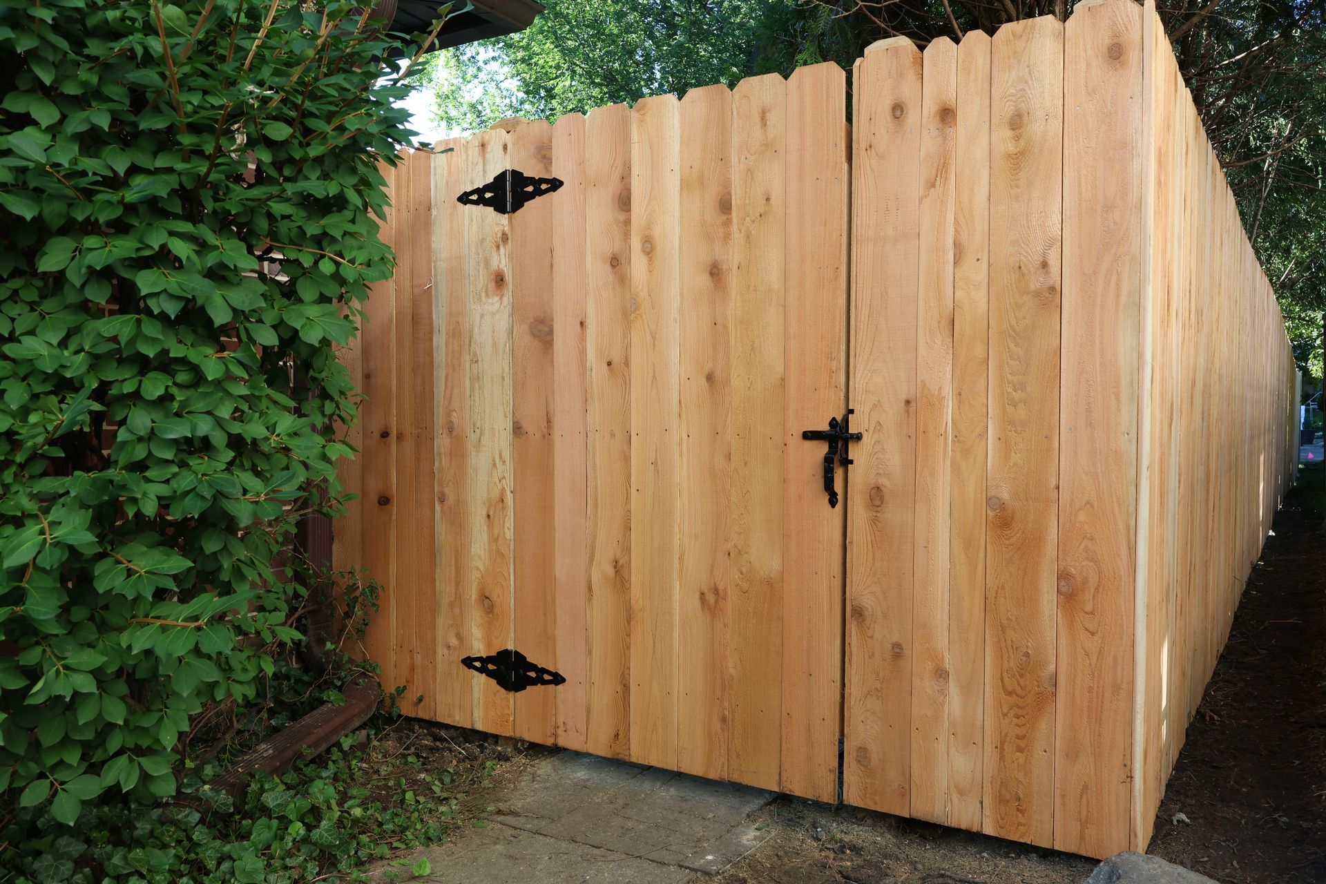 cedar privacy fence installation Illinois