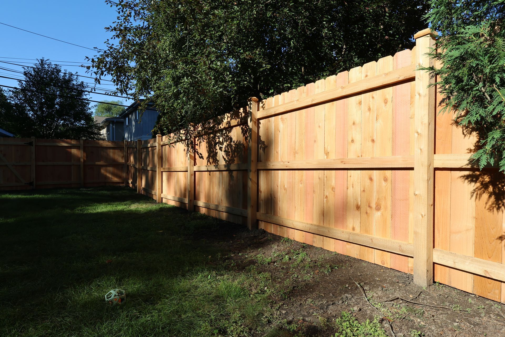 cedar privacy fence installation Illinois