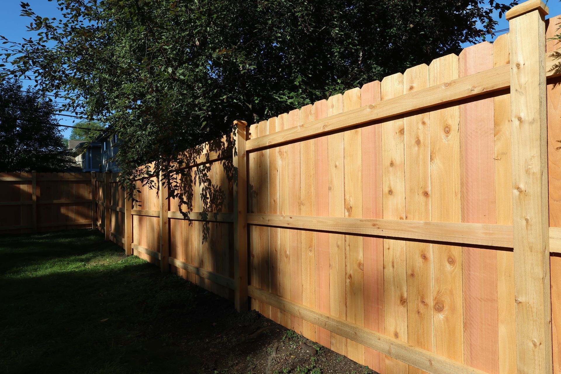 cedar privacy fence installation Illinois