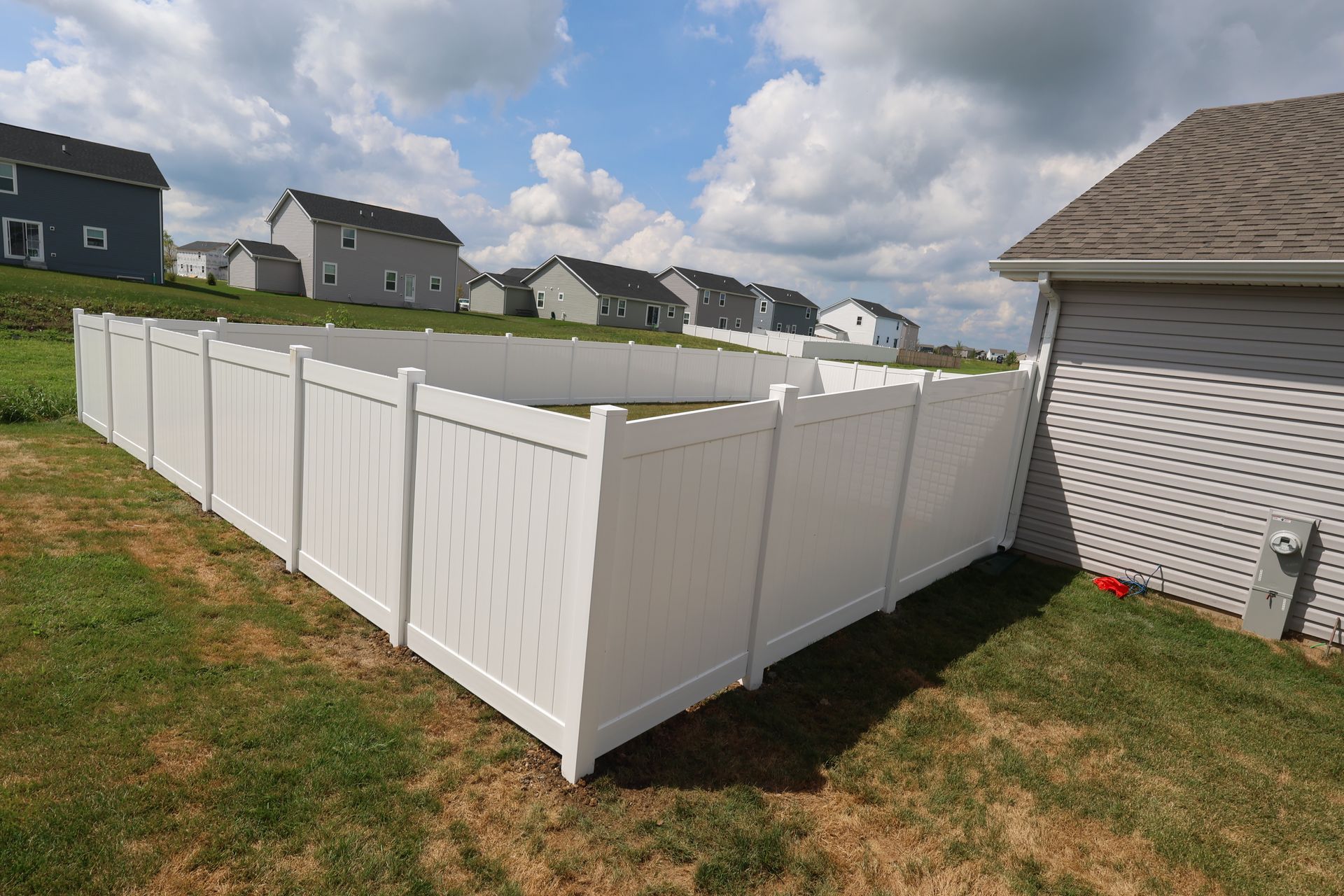 vinyl fence installation Illinois