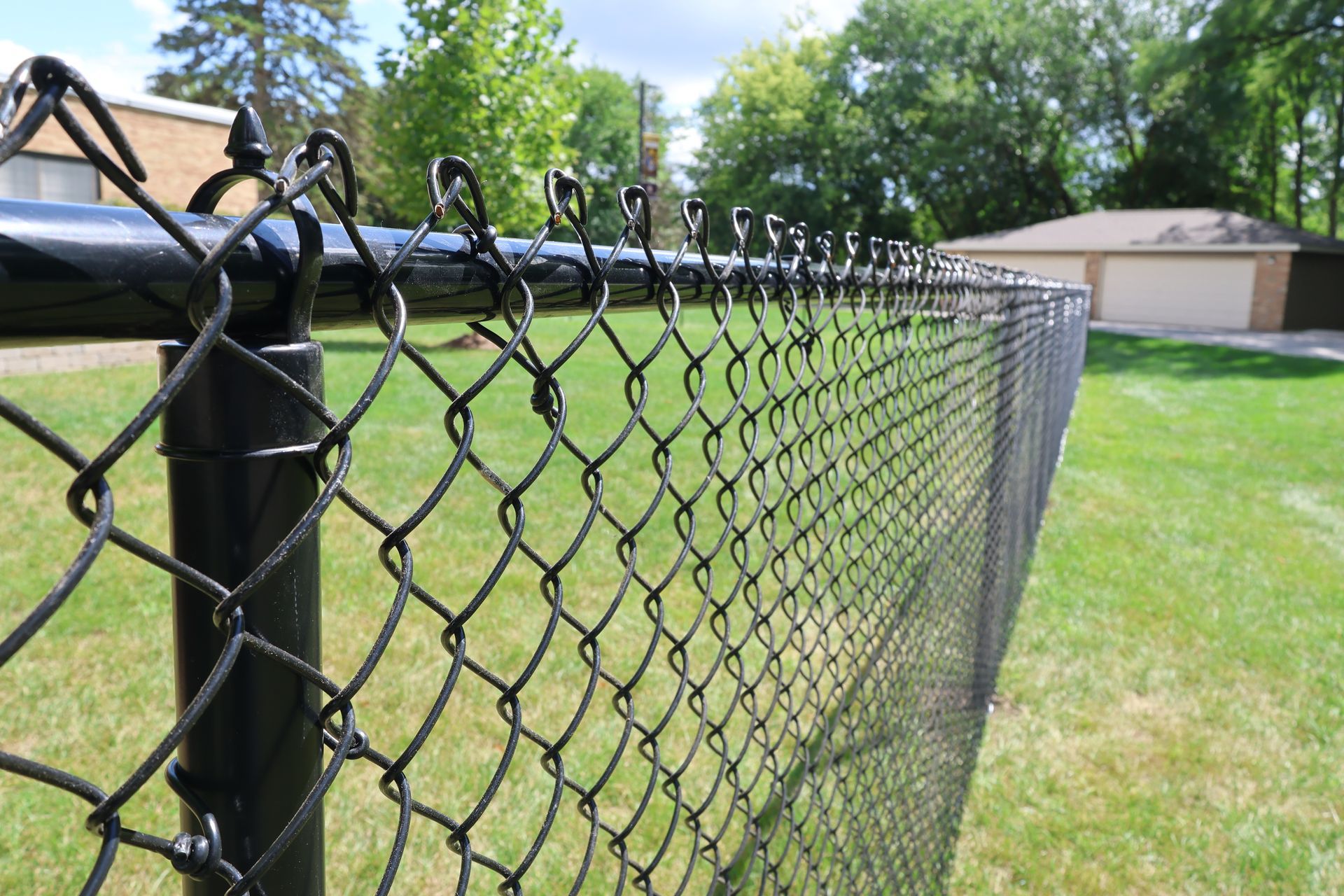 chain link fence installation Illinois