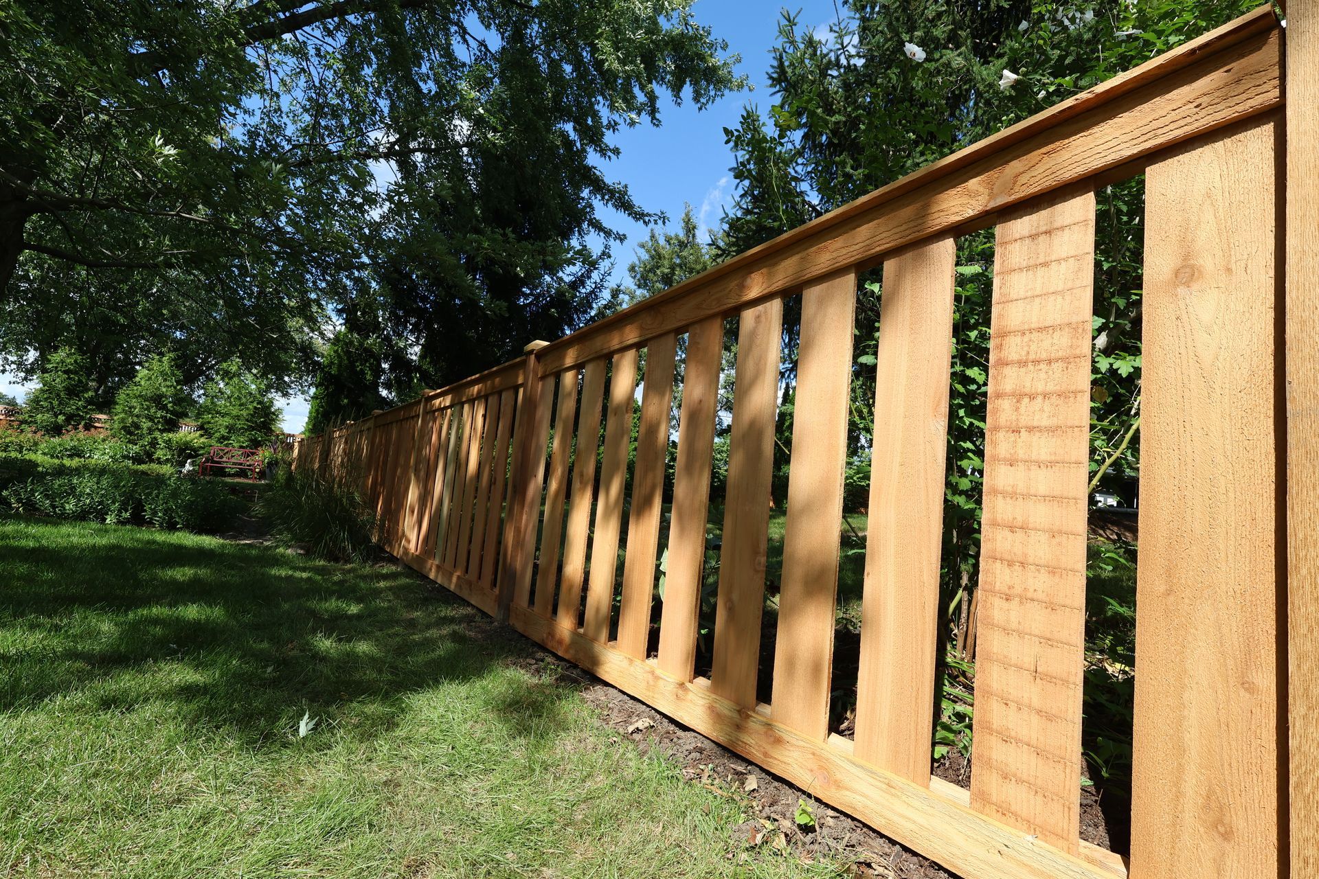 cedar fence installation Illinois