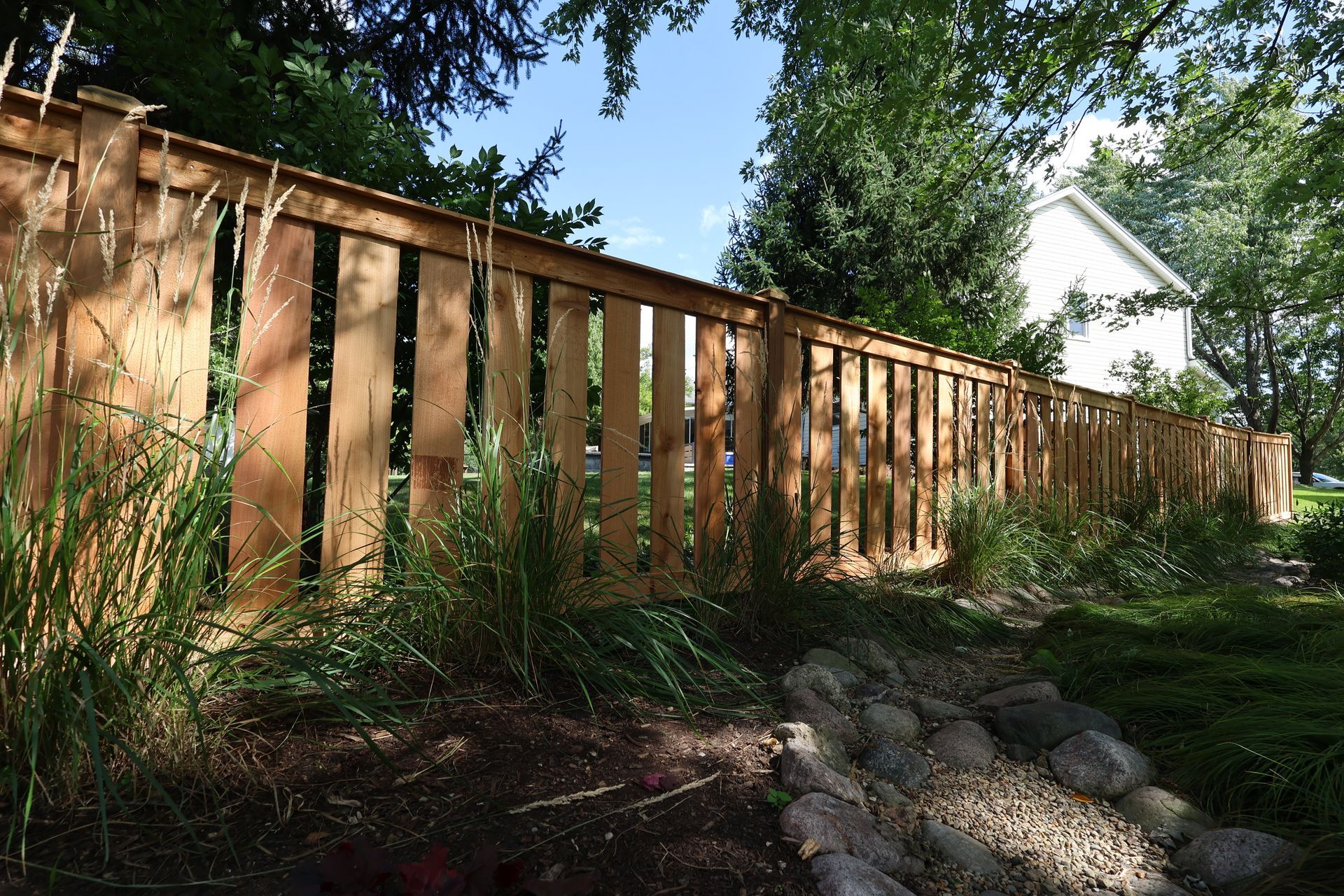cedar fence installation Illinois