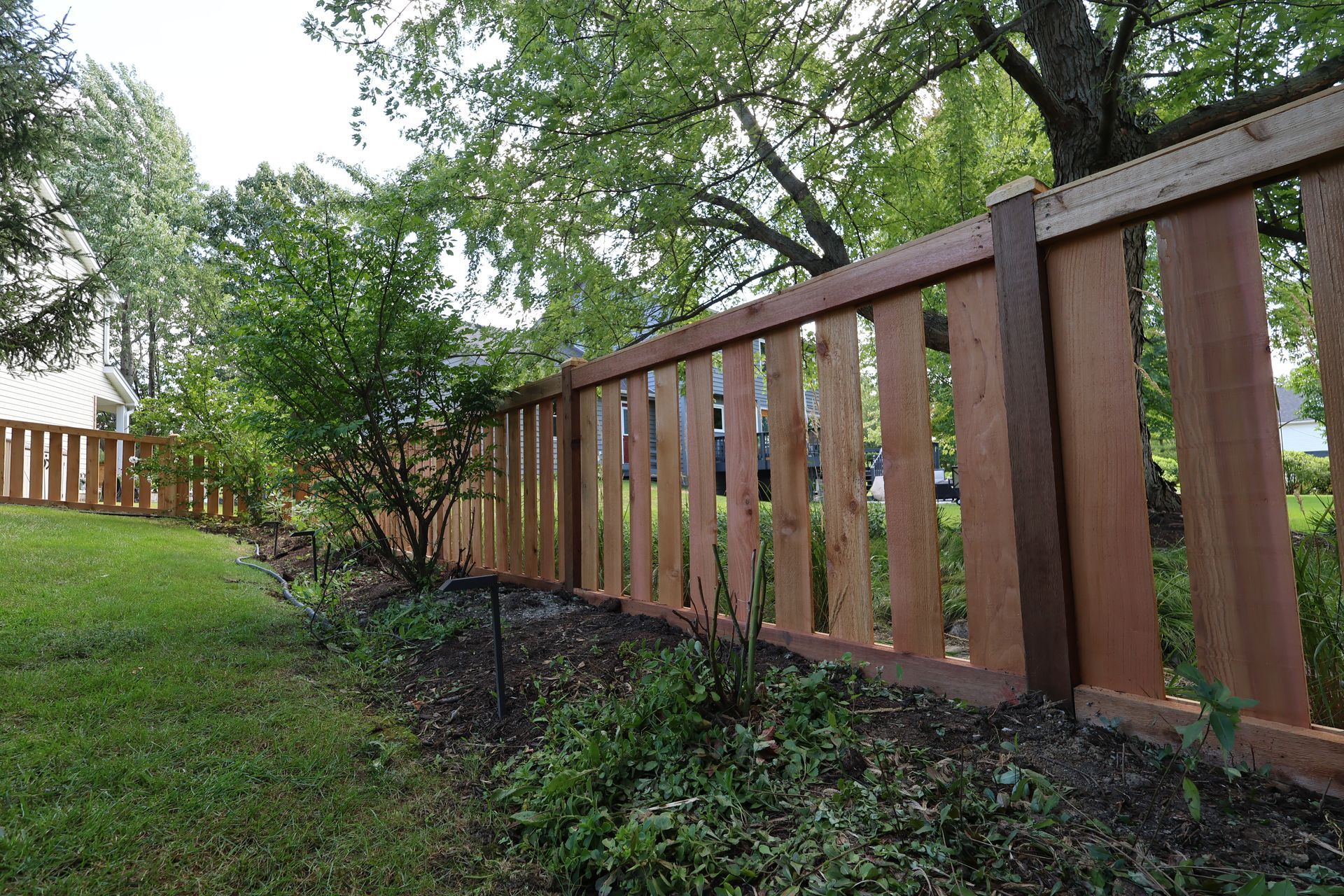 cedar fence installation Illinois