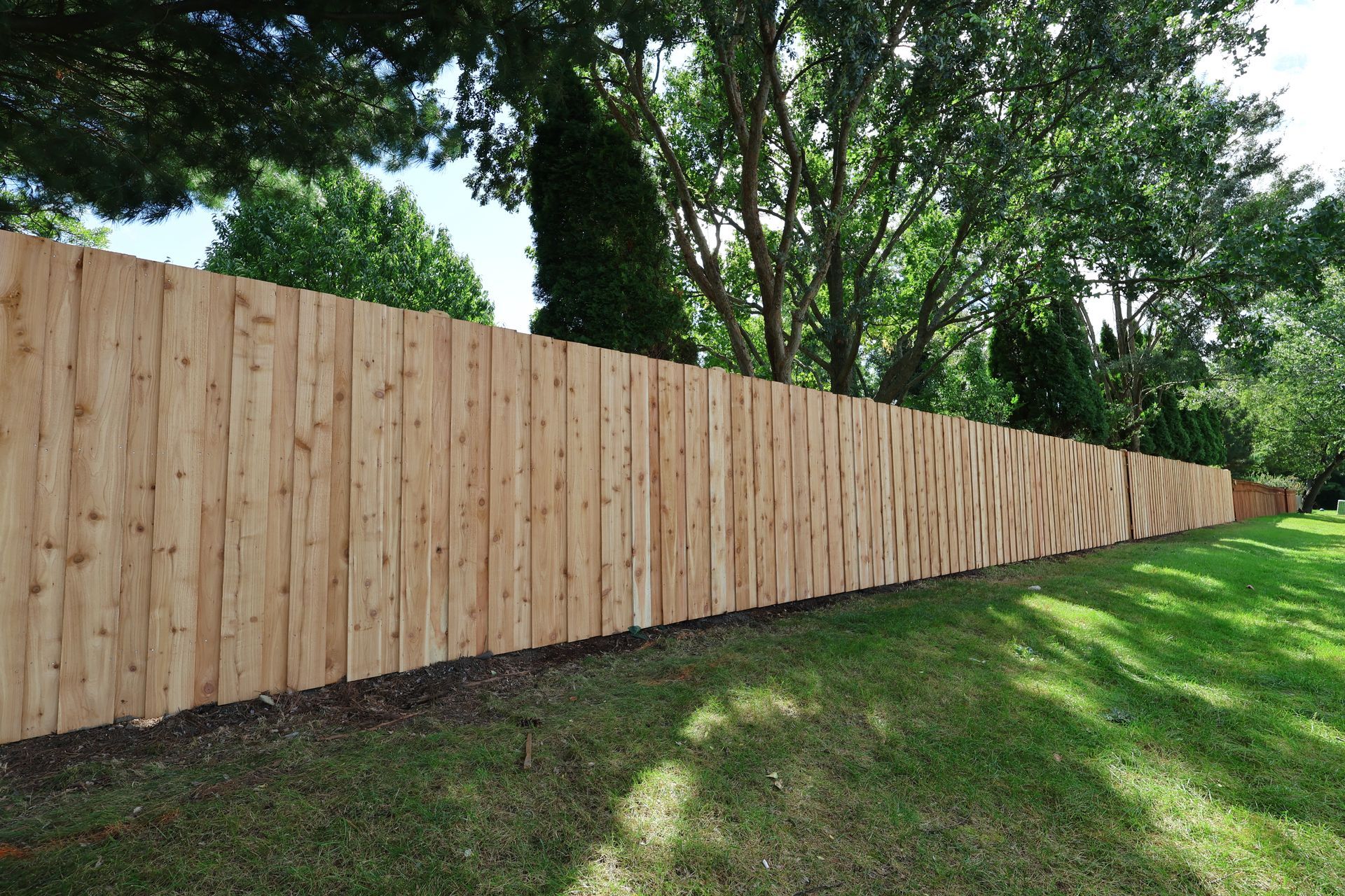 cedar fence installation Illinois