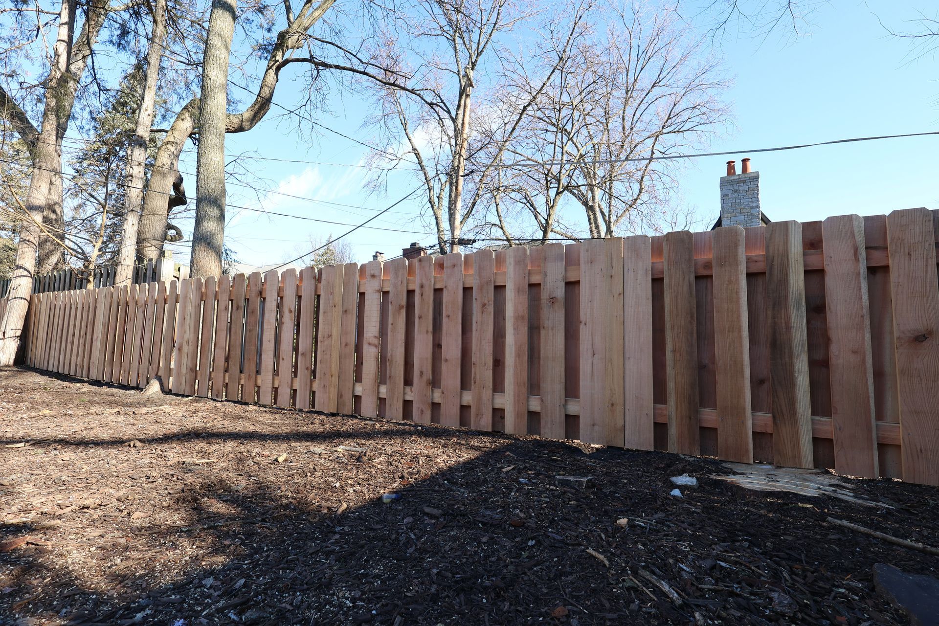 cedar fence installation Illinois