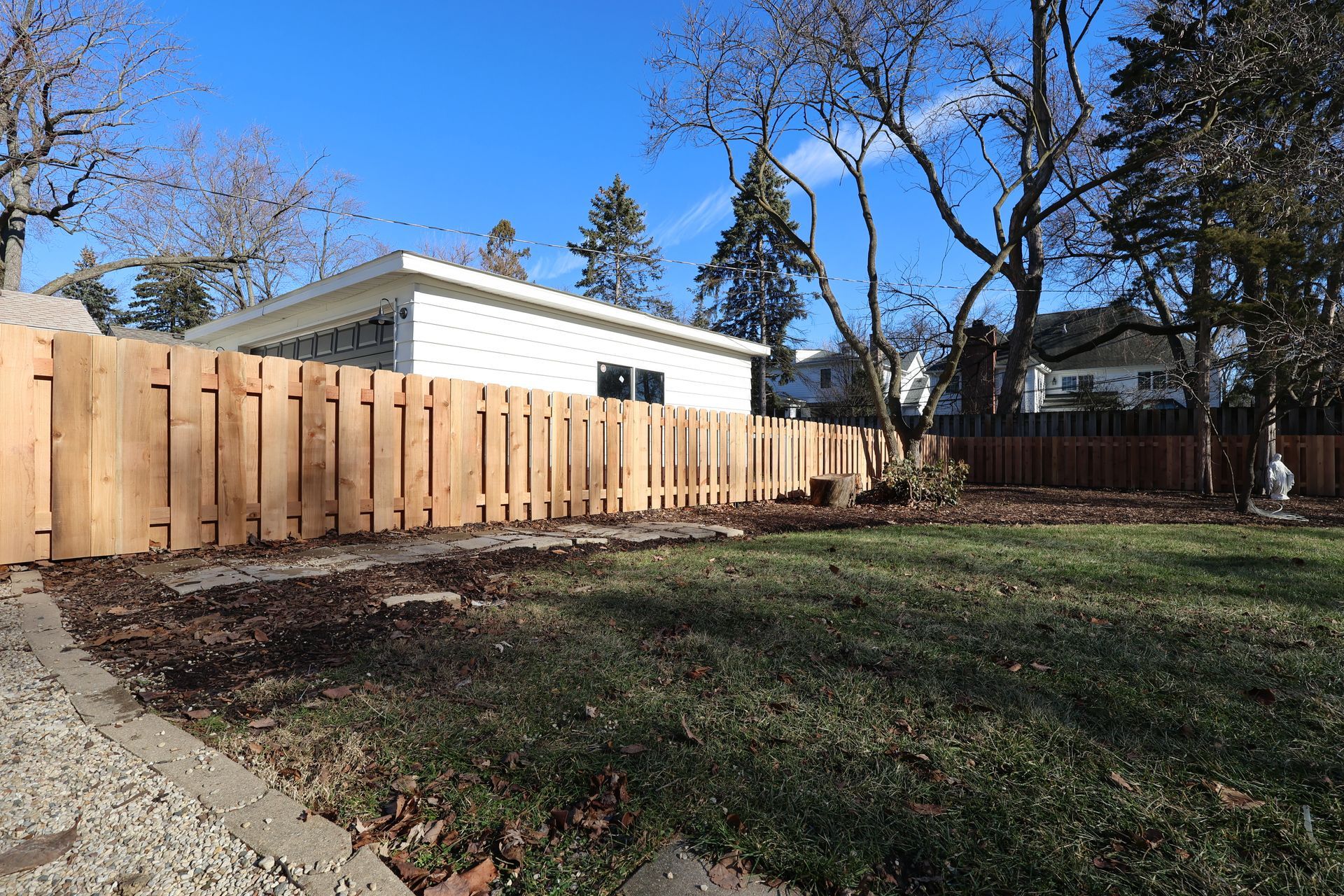 cedar fence installation Illinois
