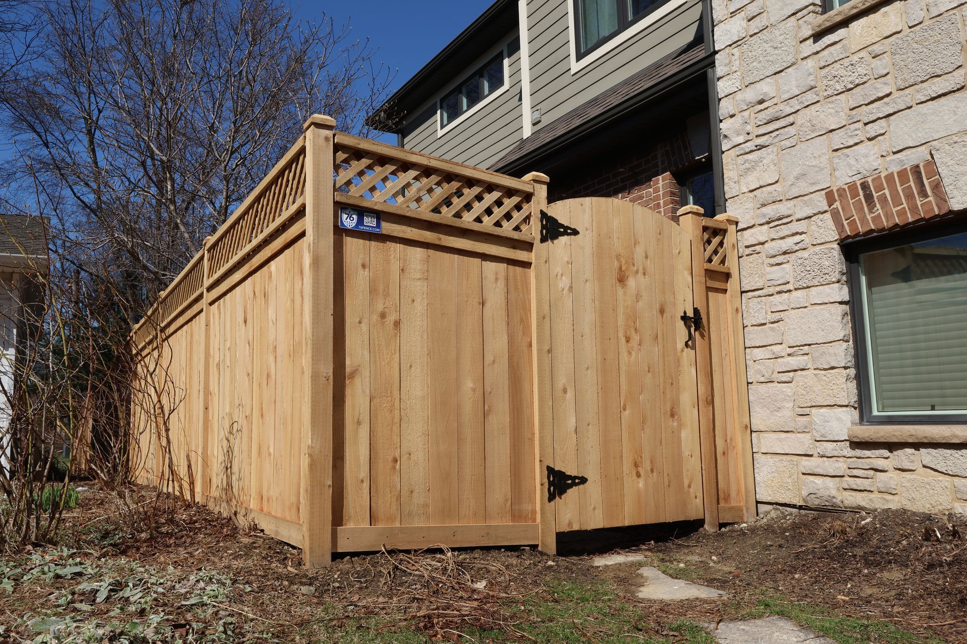 cedar fence installation Illinois