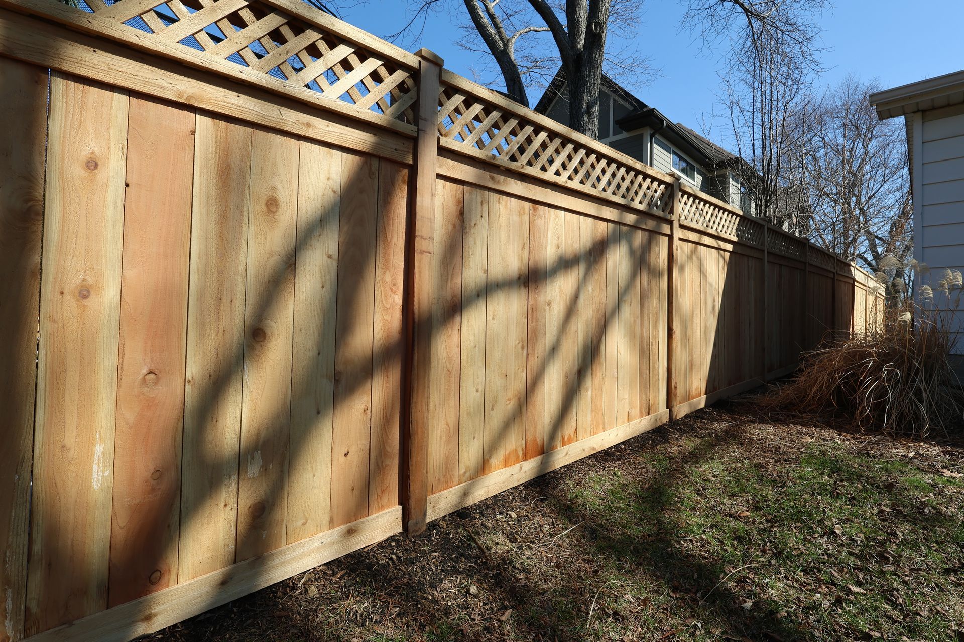 cedar fence installation Illinois