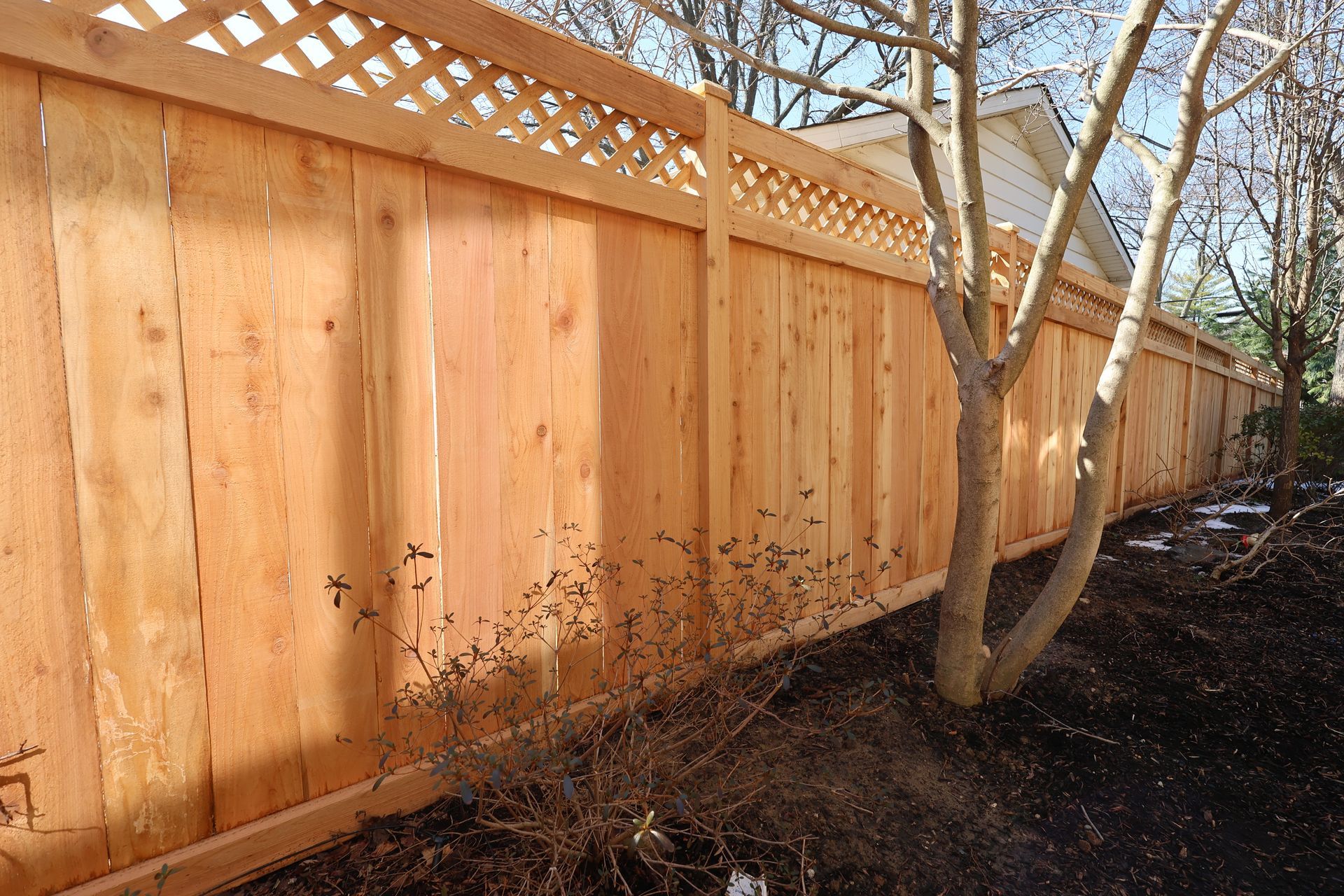 cedar fence installation Illinois