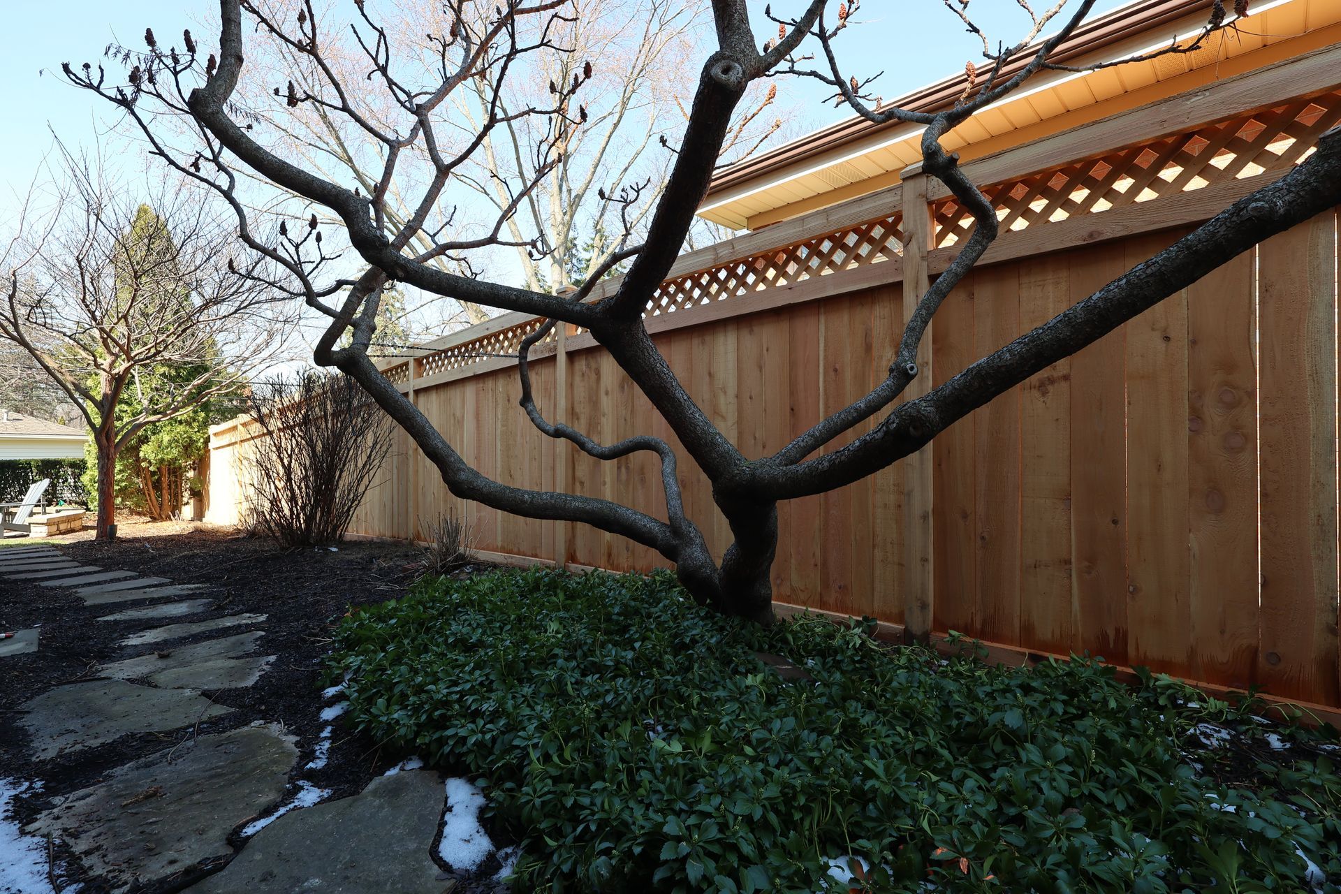 cedar fence installation Illinois