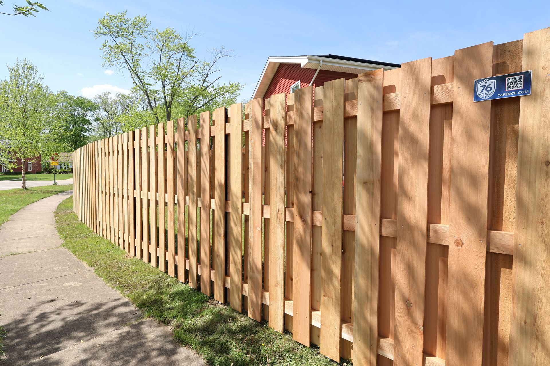 cedar fence installation Illinois