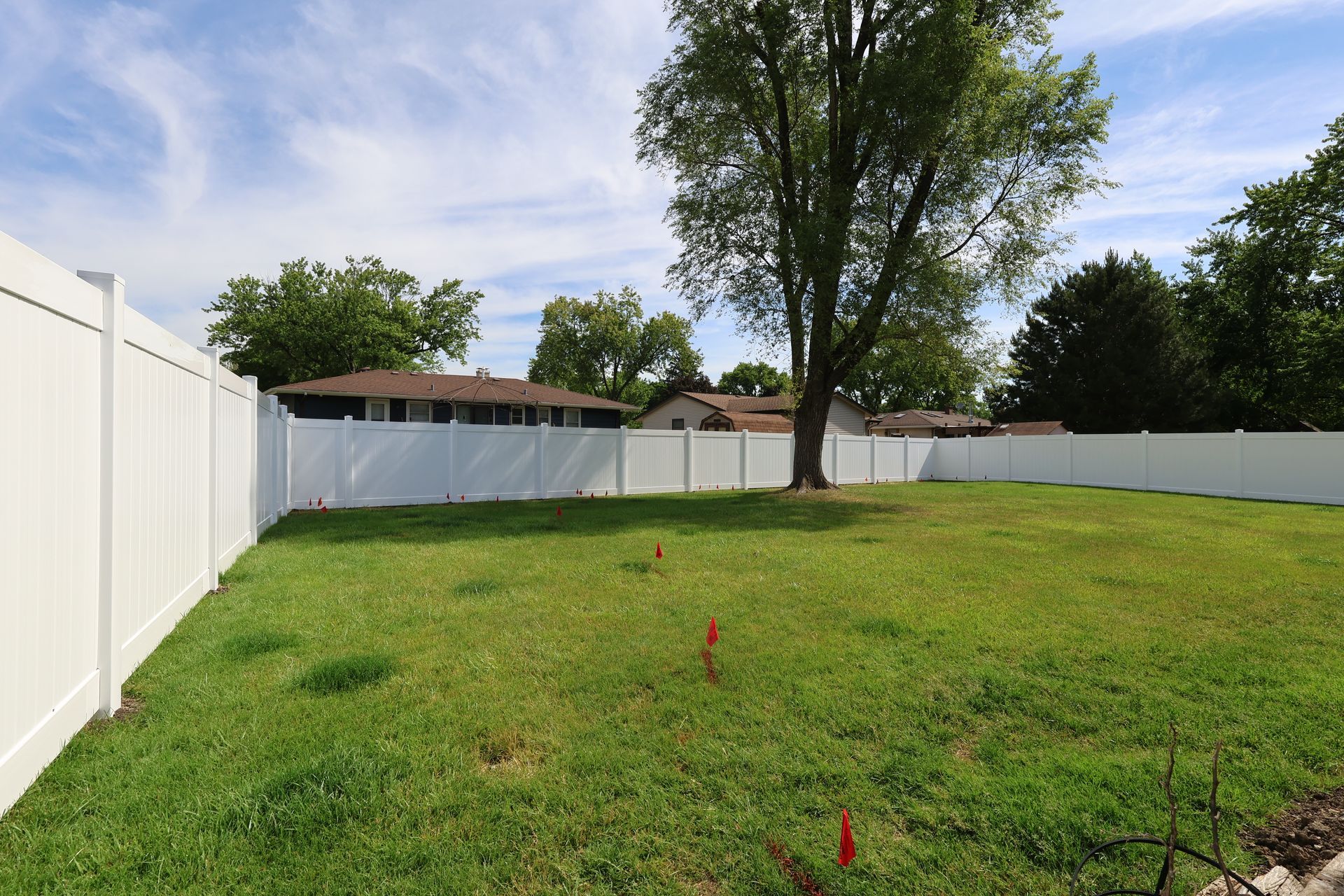 vinyl fence installation Illinois