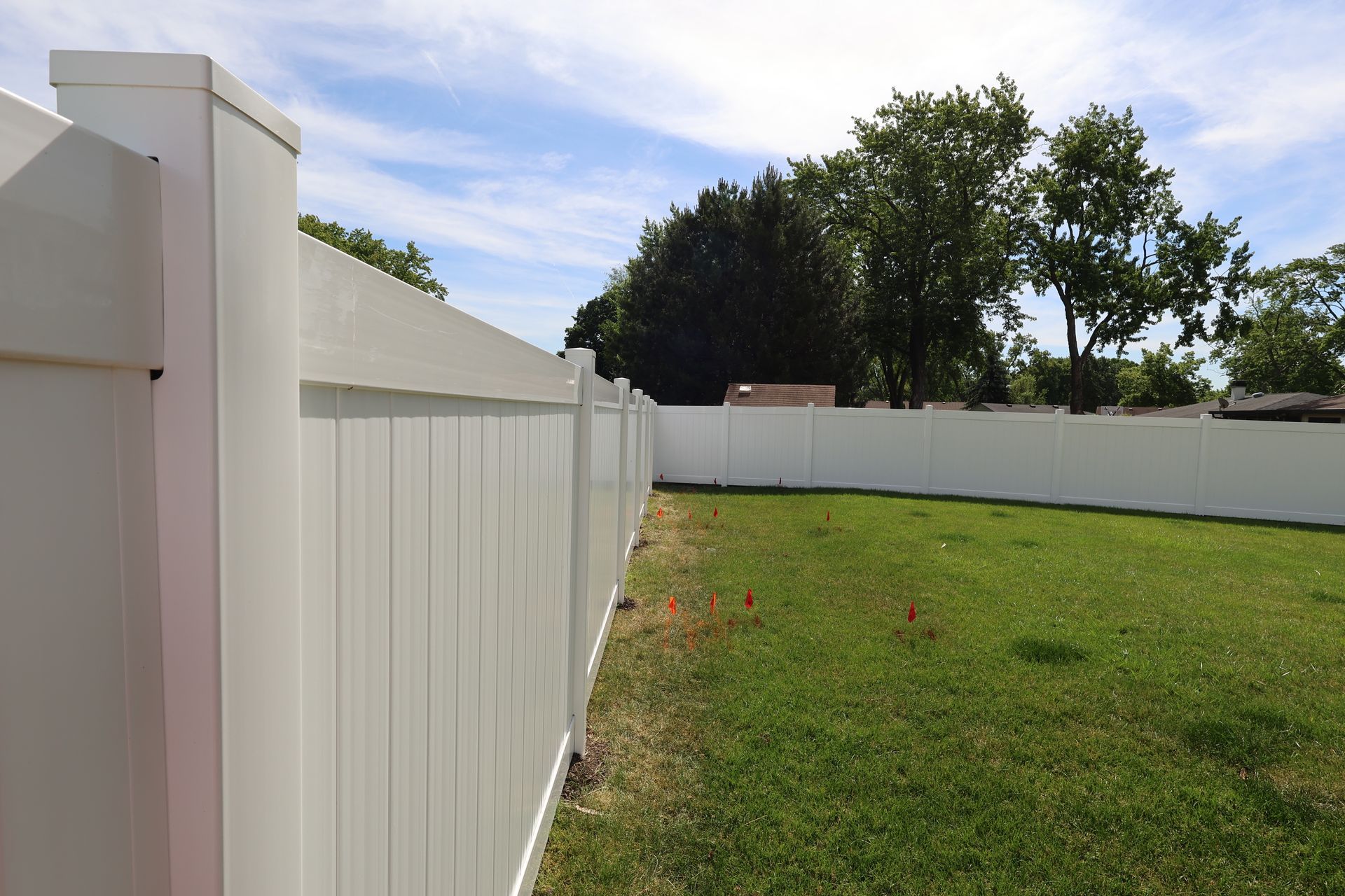 vinyl fence installation Illinois