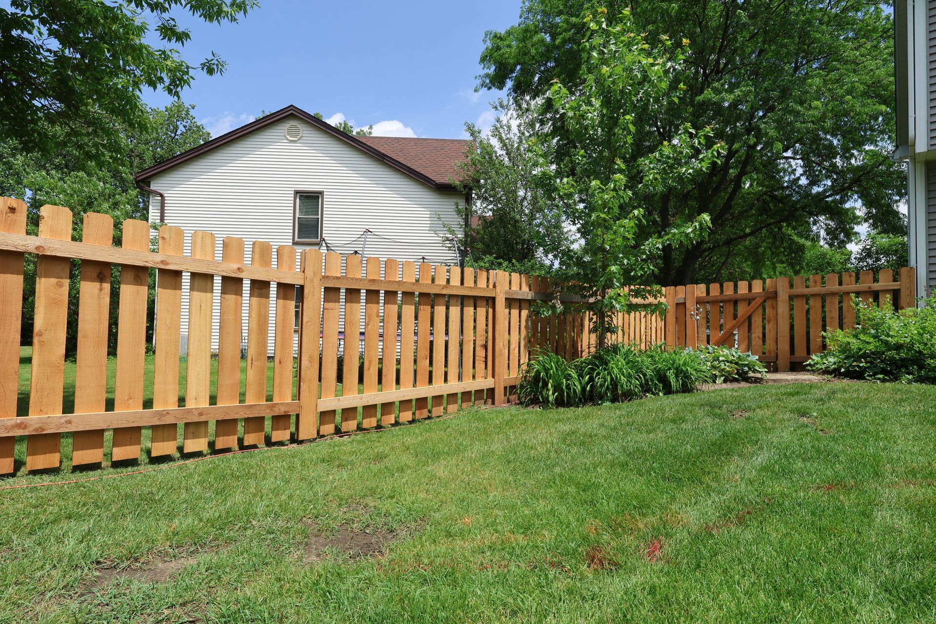 cedar fence installation Illinois