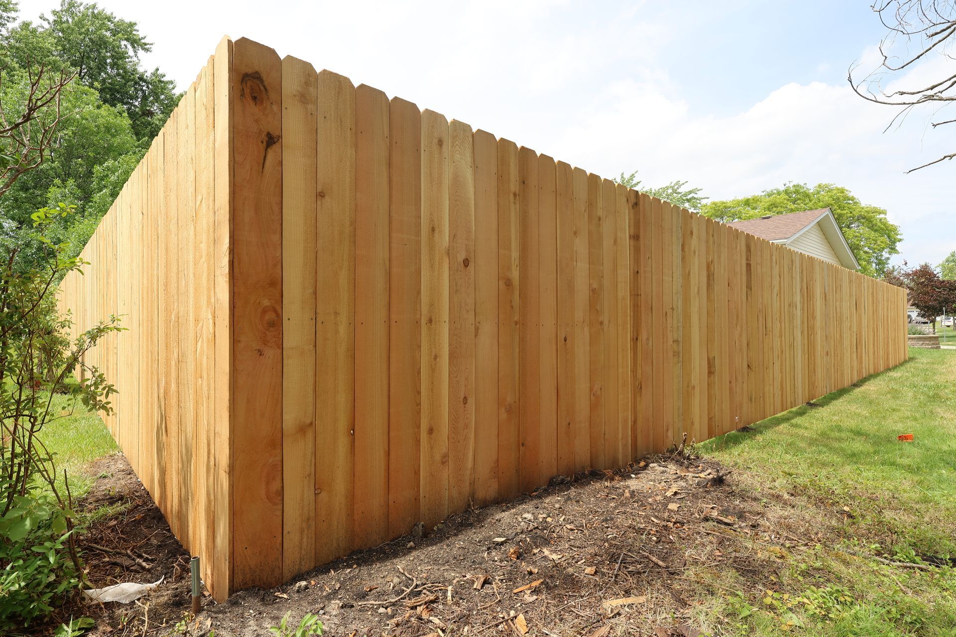 cedar fence installation Illinois