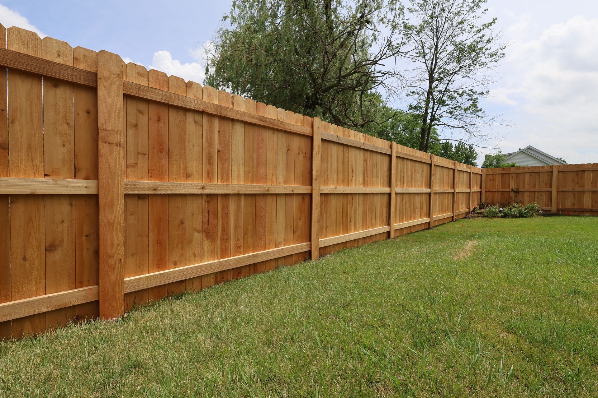 cedar fence installation Illinois