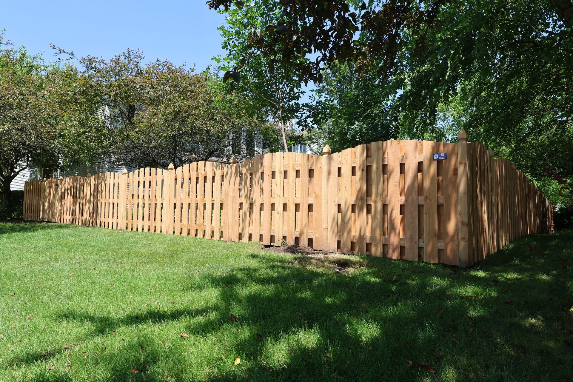 cedar fence installation Illinois