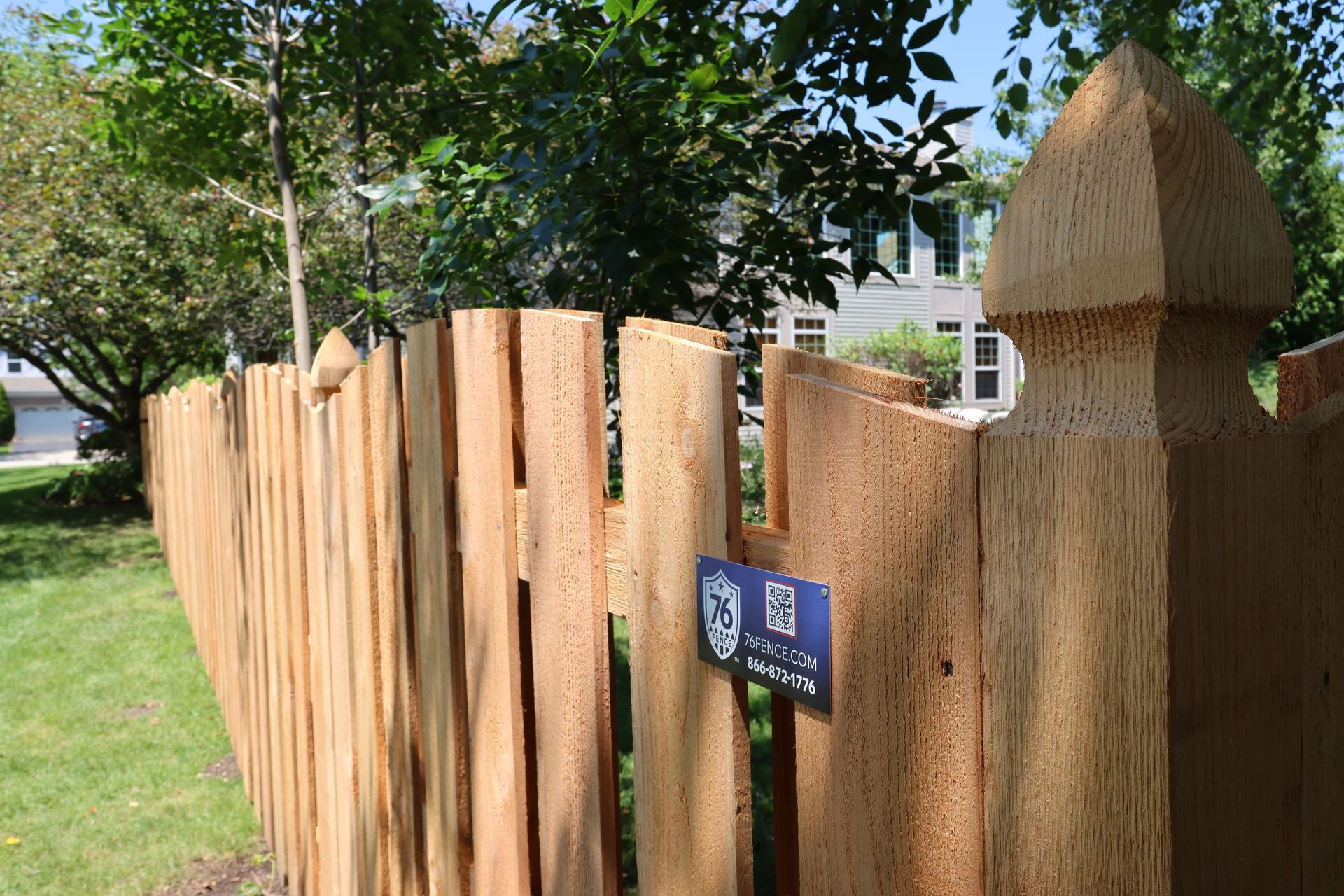 cedar fence installation Illinois
