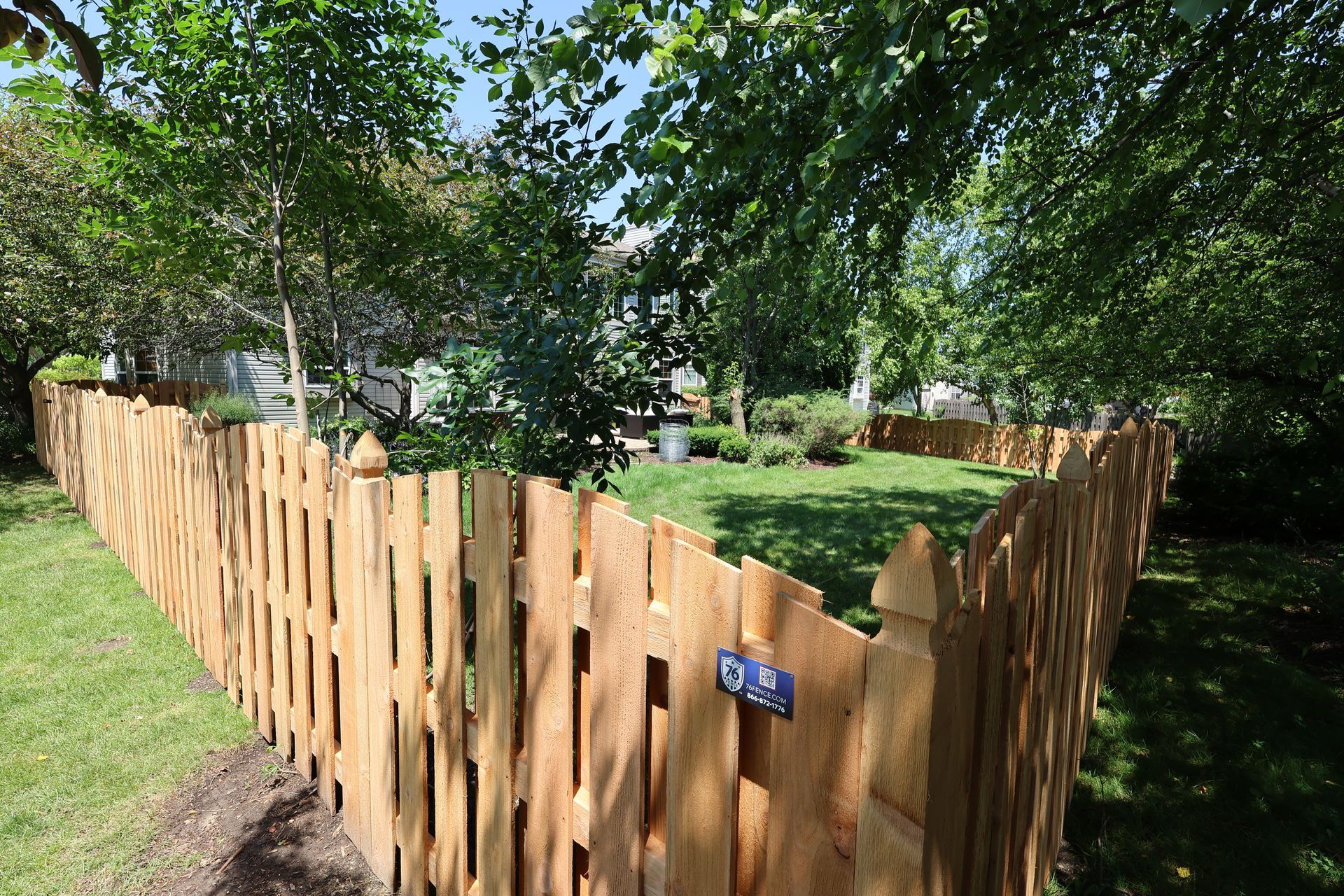 cedar fence installation Illinois