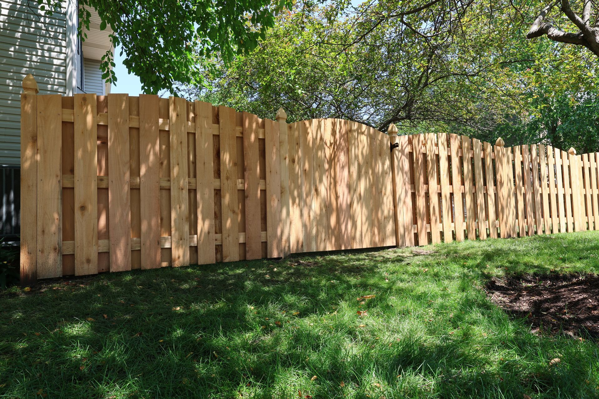 cedar fence installation Illinois