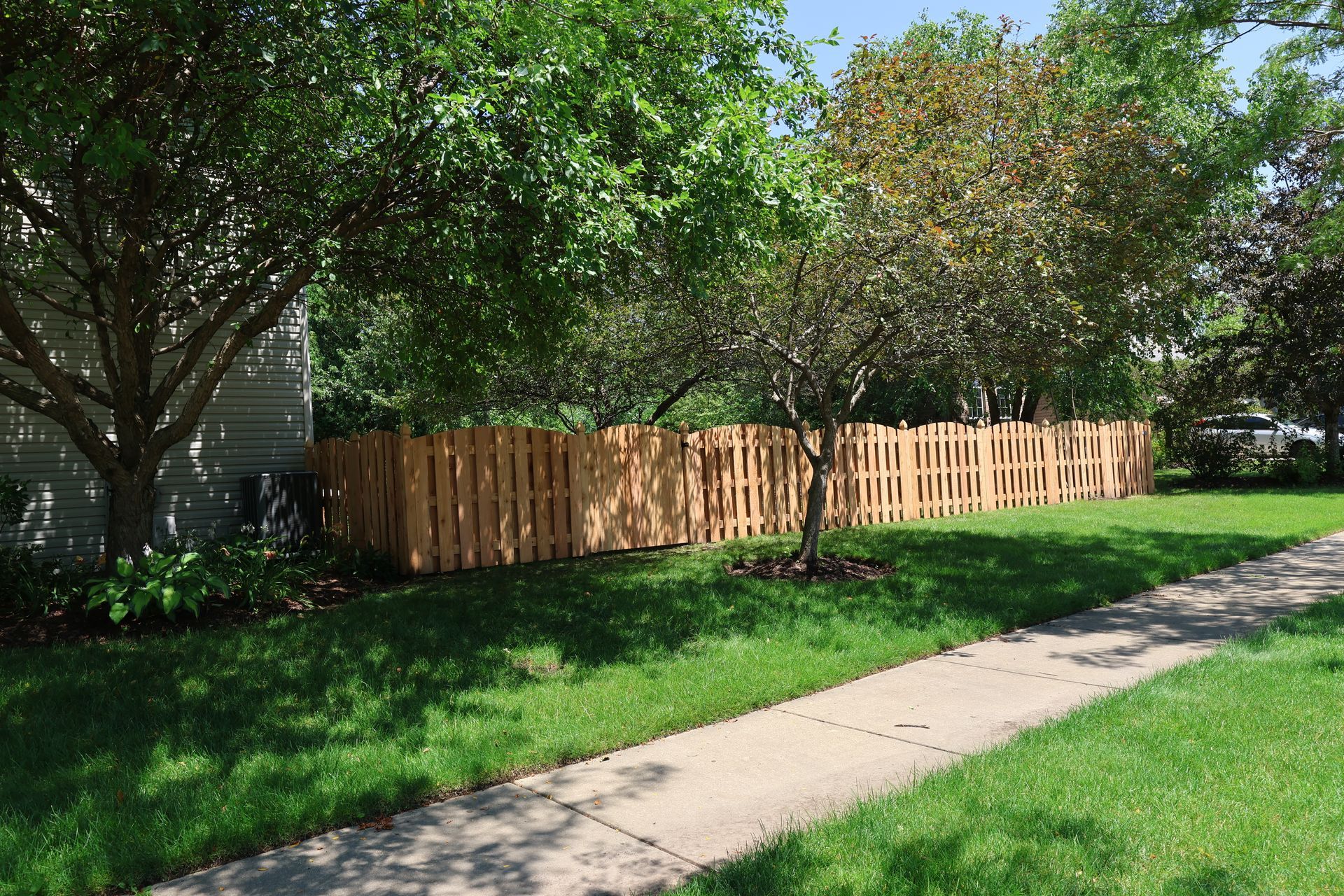 cedar fence installation Illinois