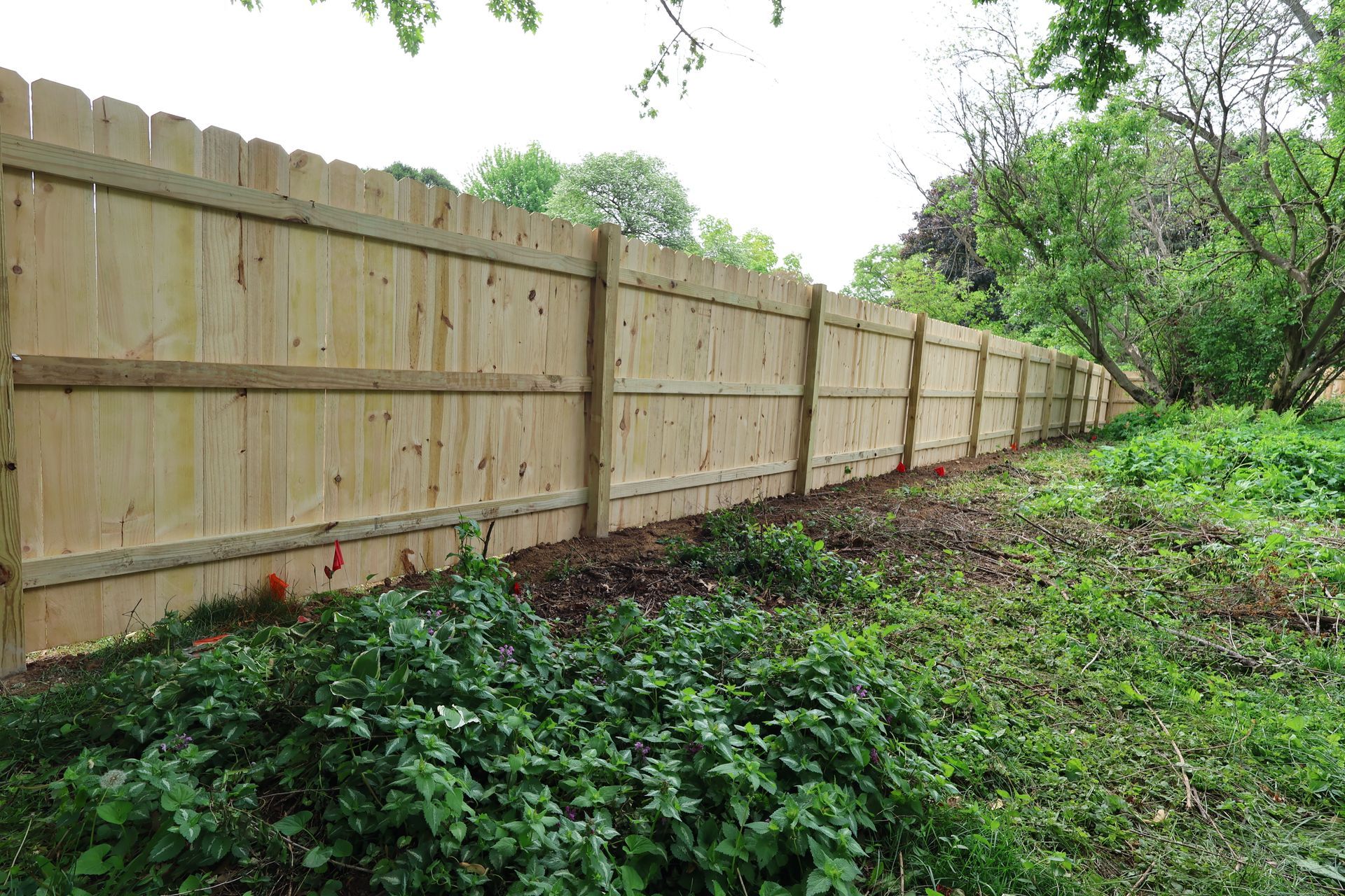 wood privacy fence company Illinois