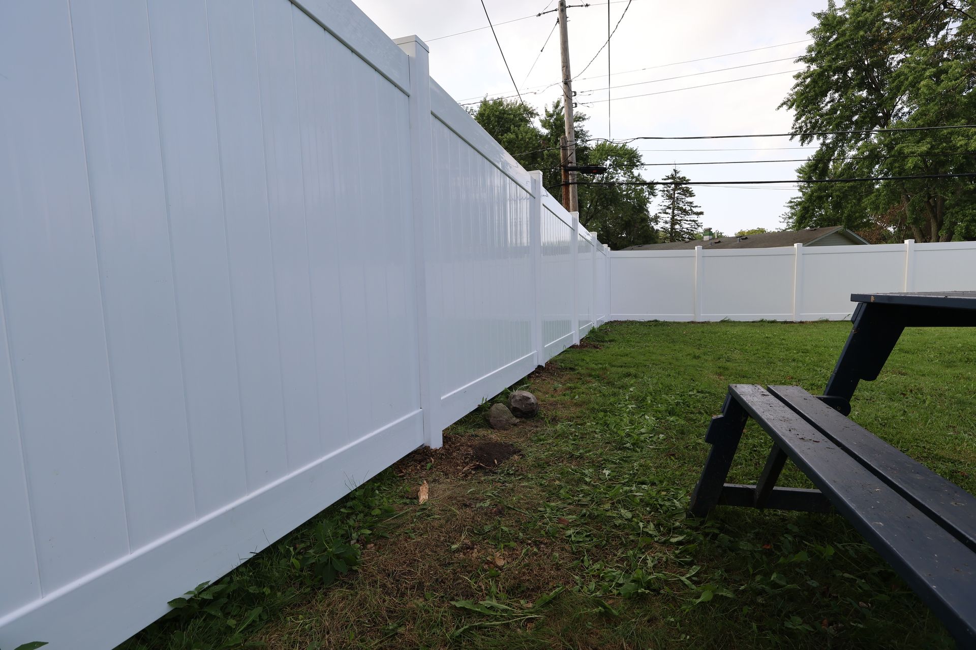 vinyl fence installation Illinois