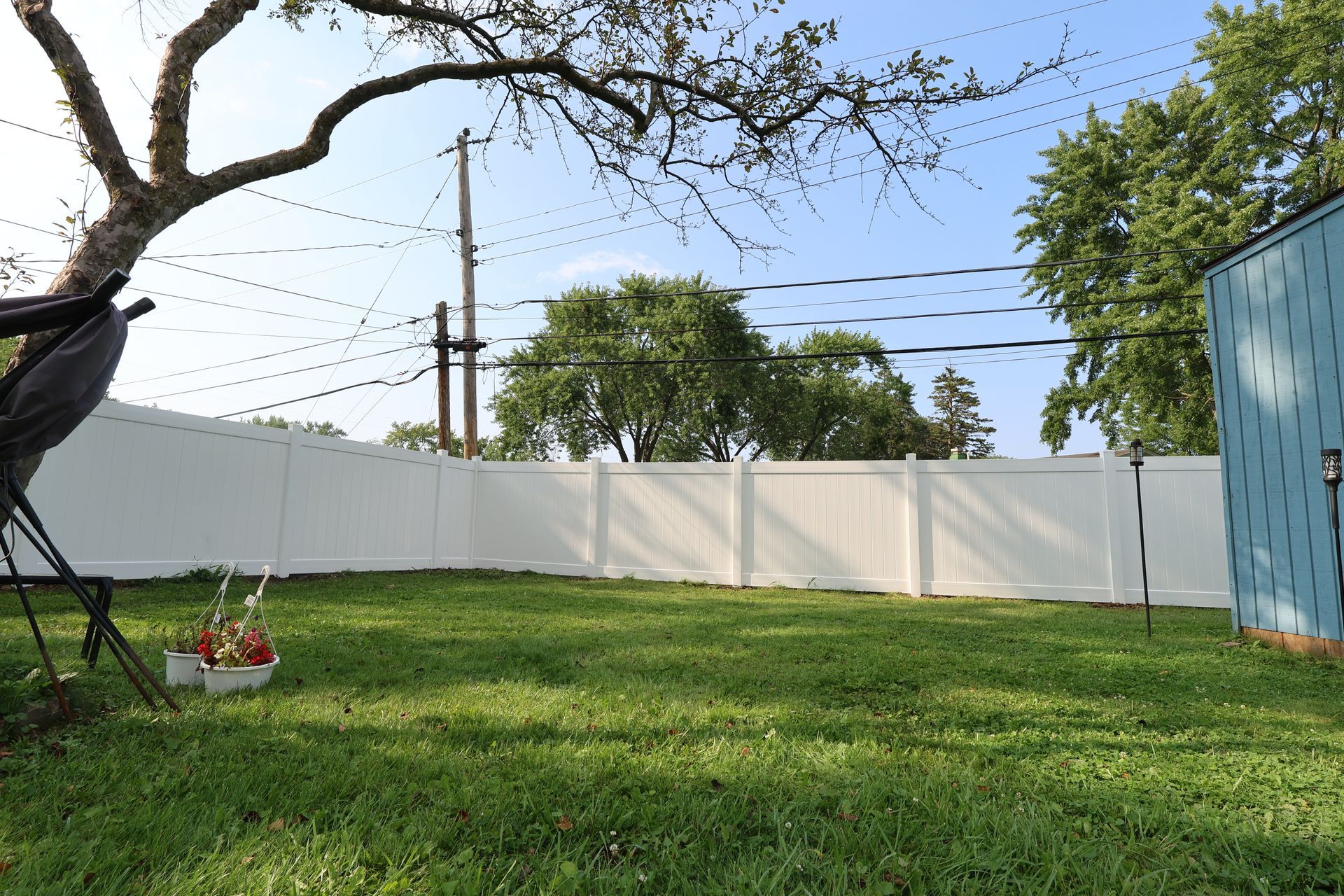 vinyl fence installation Illinois