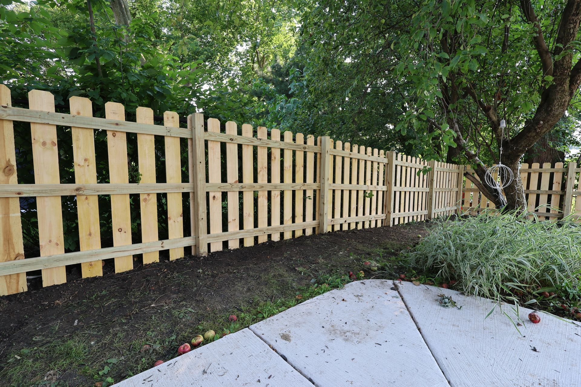 treated pine fence installation Illinois
