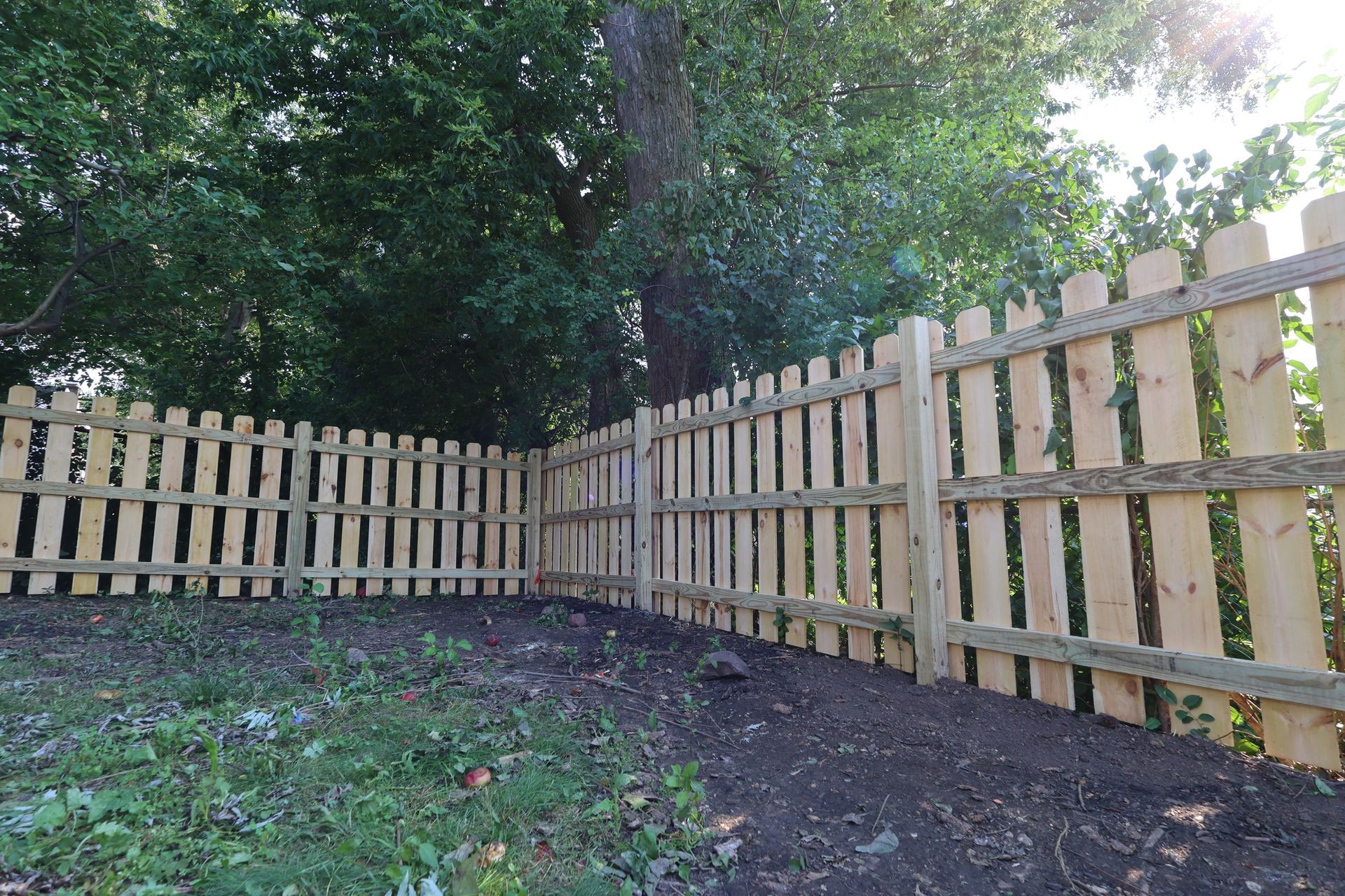 treated pine fence installation Illinois