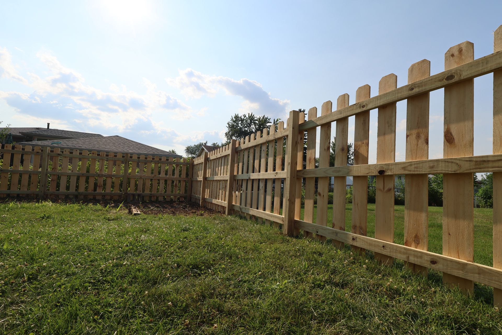 wood fence installation Illinois