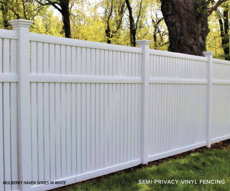 Vinyl Fence Installation, Illinois Fencing