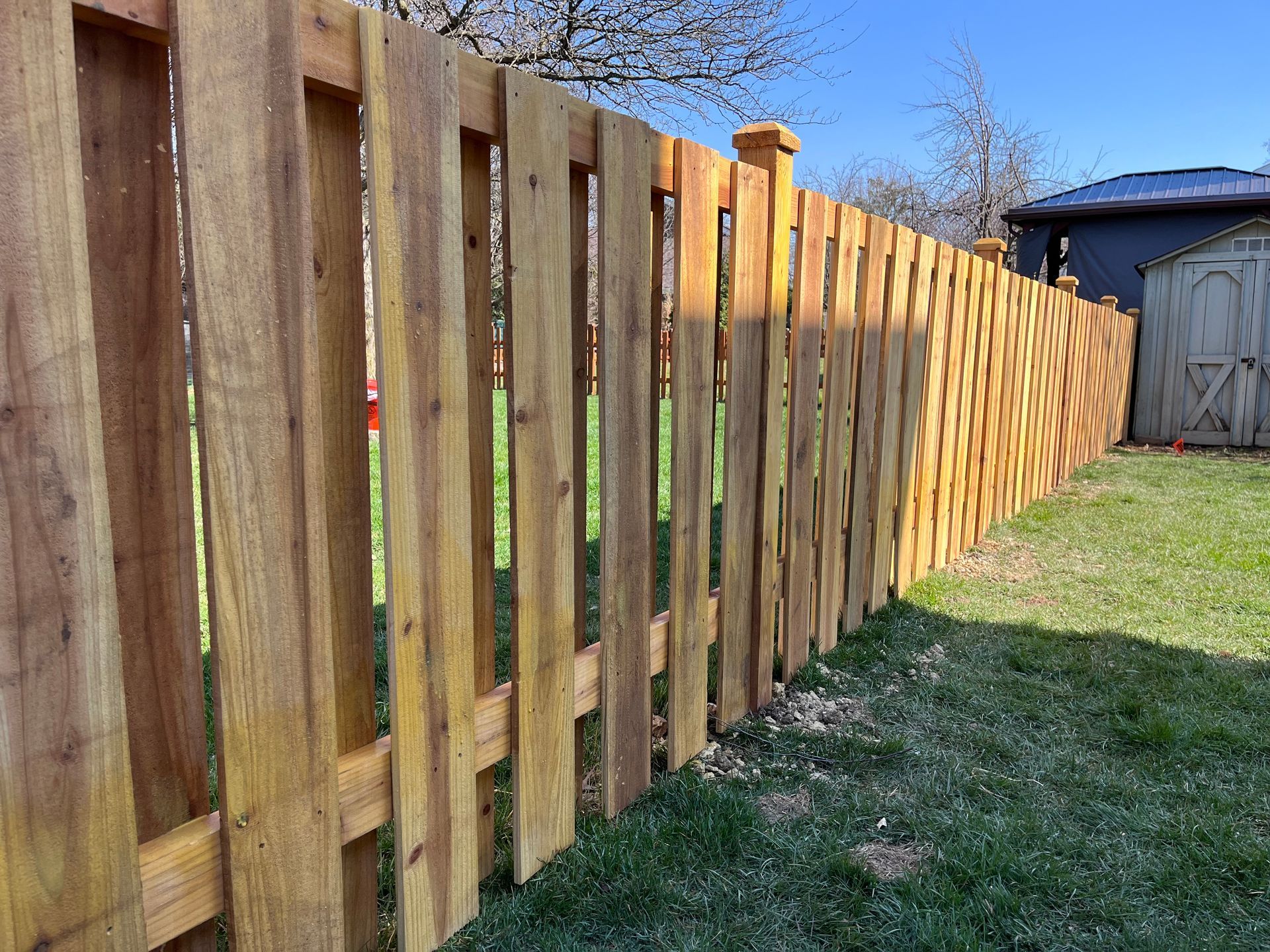 cedar fence installation illinois