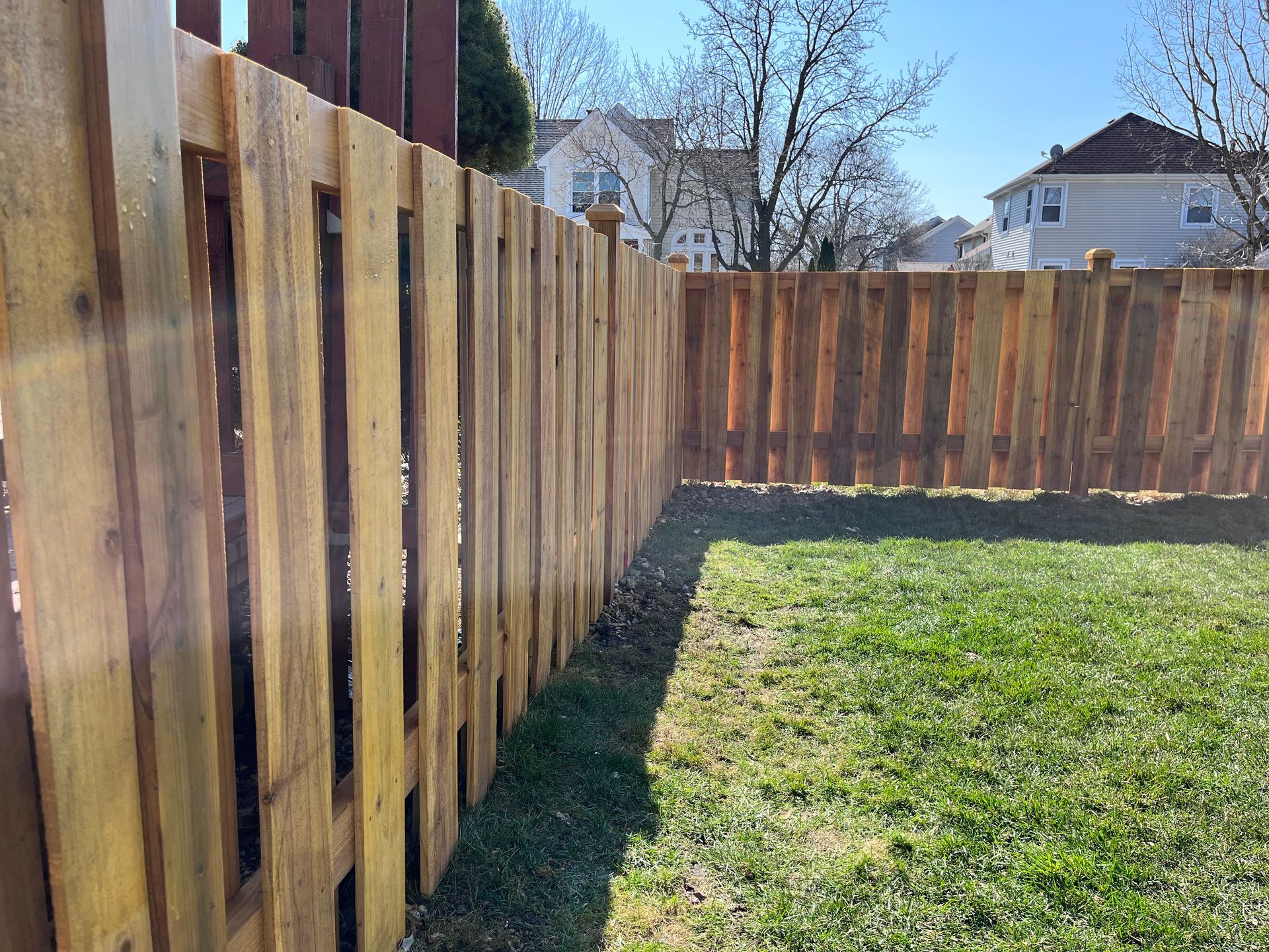 cedar fence installation illinois