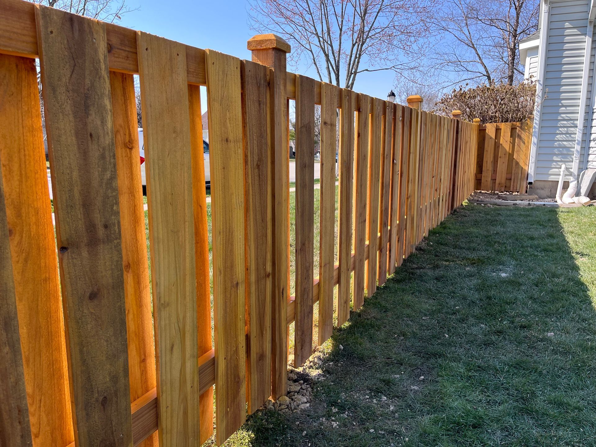 cedar fence installation illinois