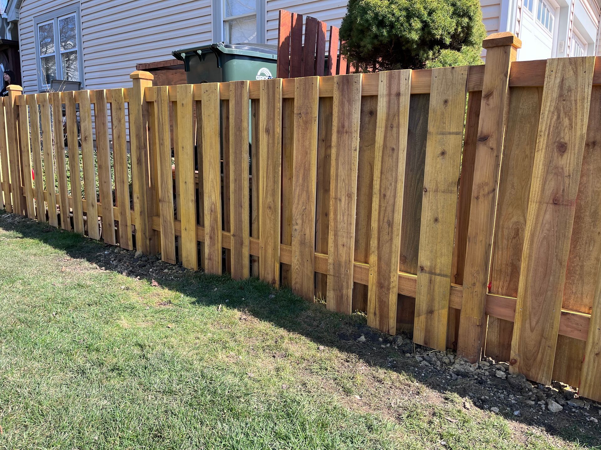 cedar fence installation illinois
