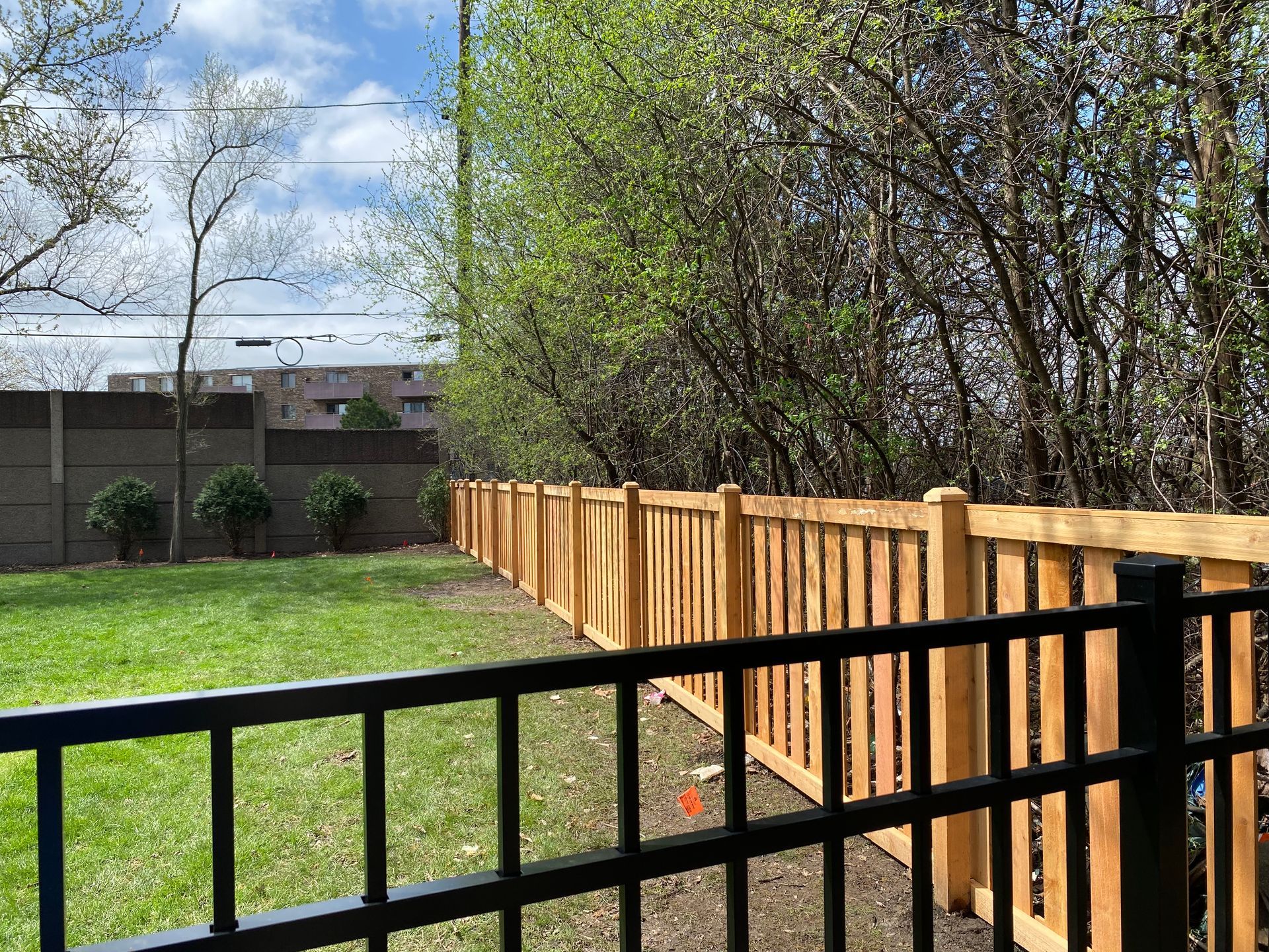 aluminum fence installation Illinois