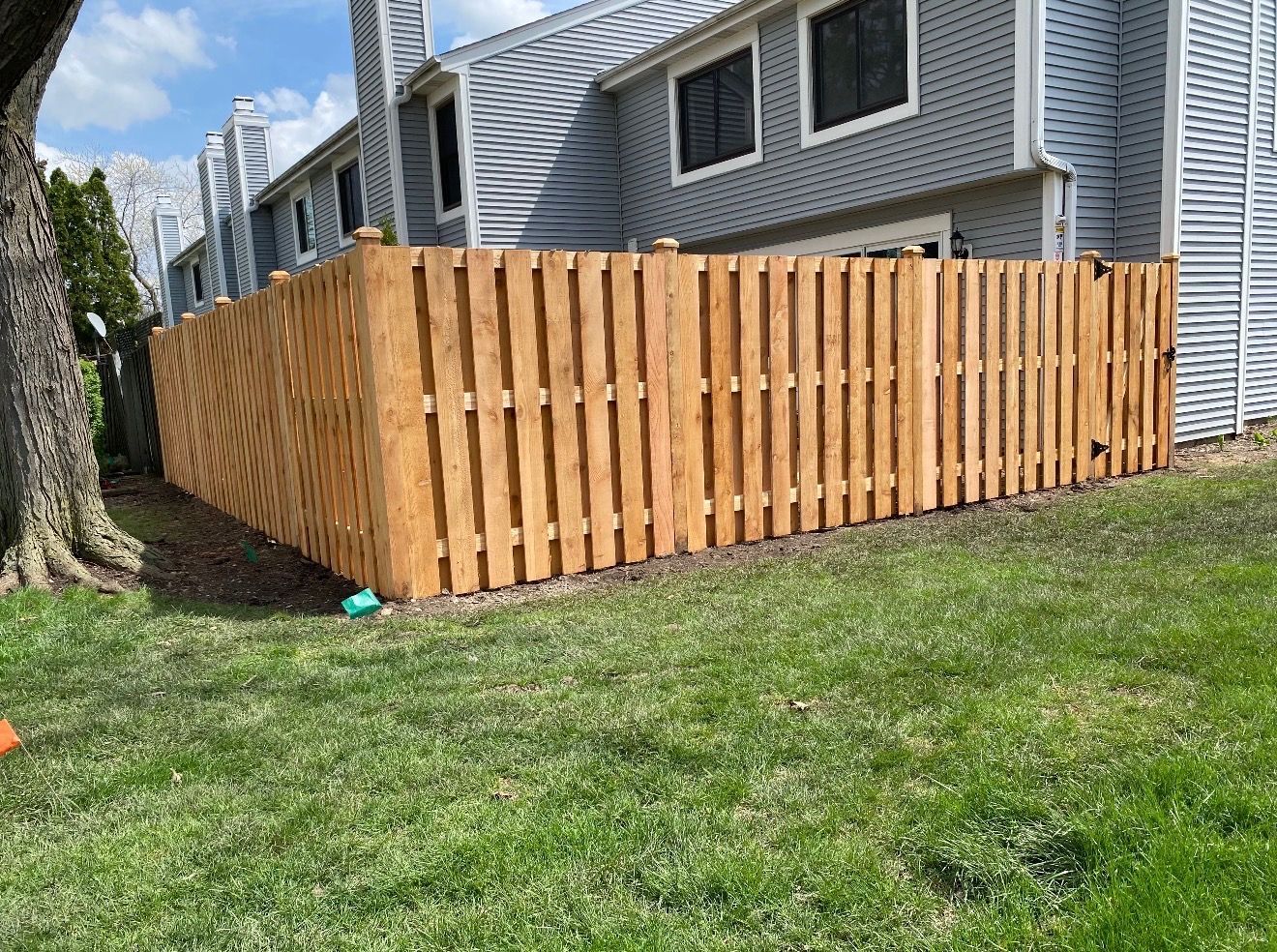 cedar fence installation Illinois