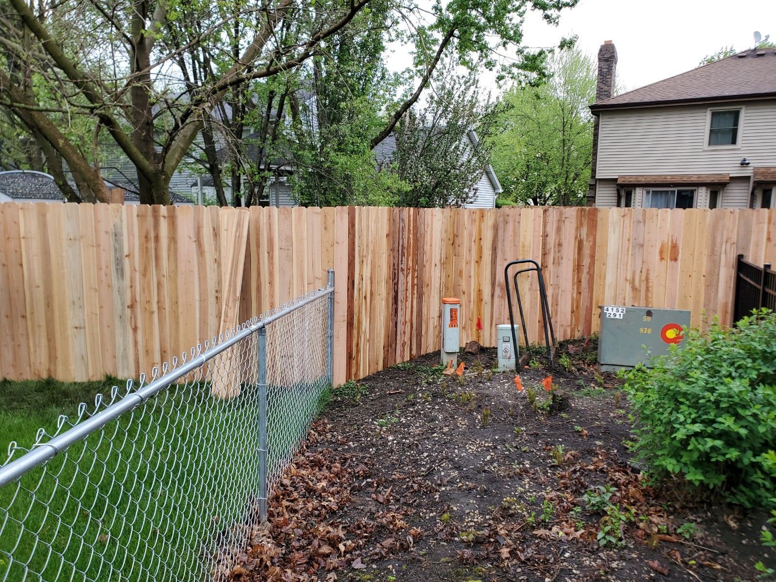 cedar fence installation illinois