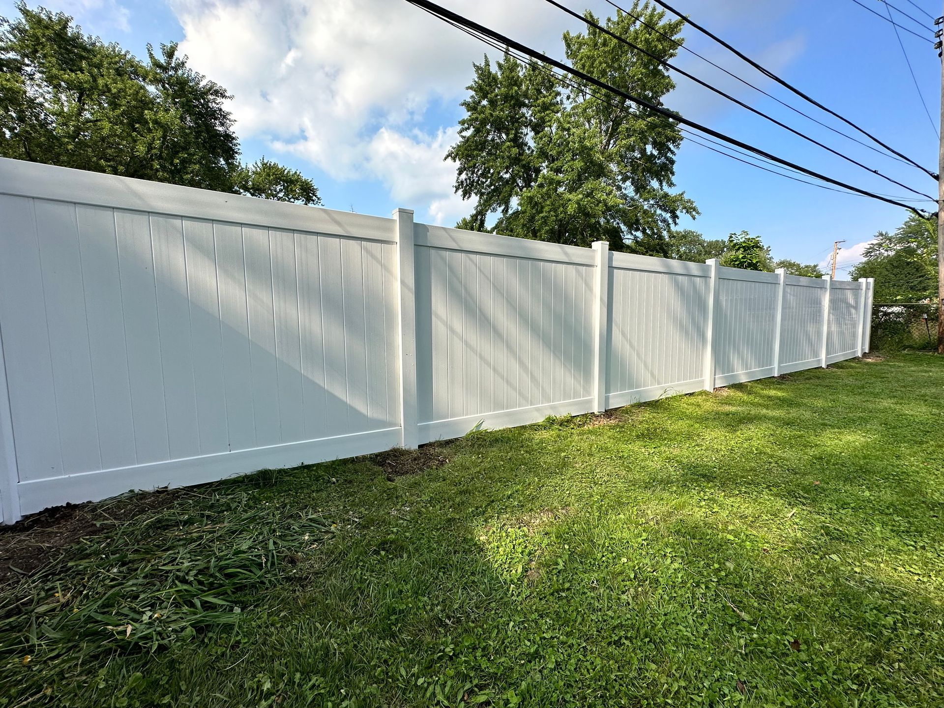 vinyl fence installation Illinois
