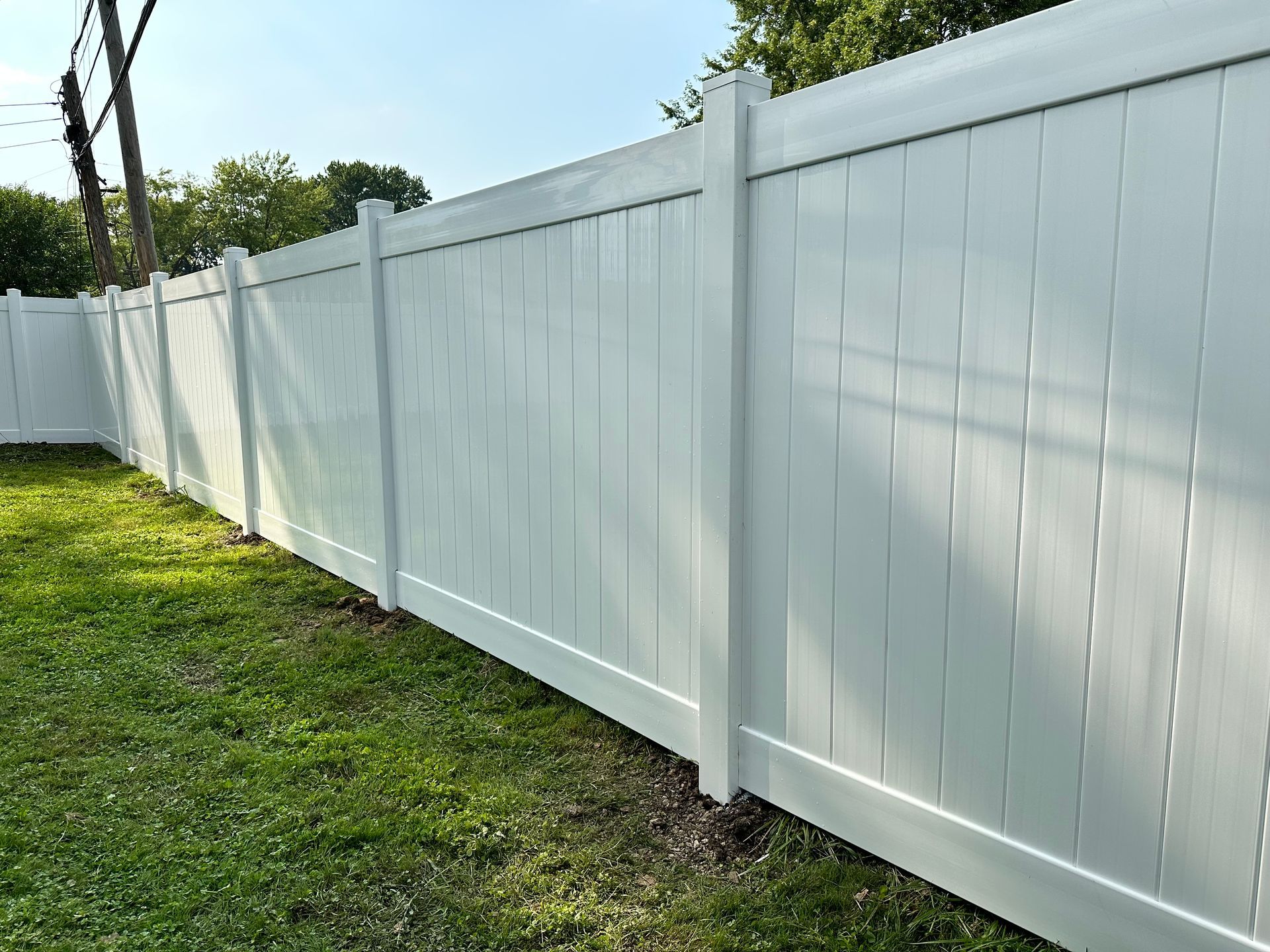vinyl fence installation Illinois