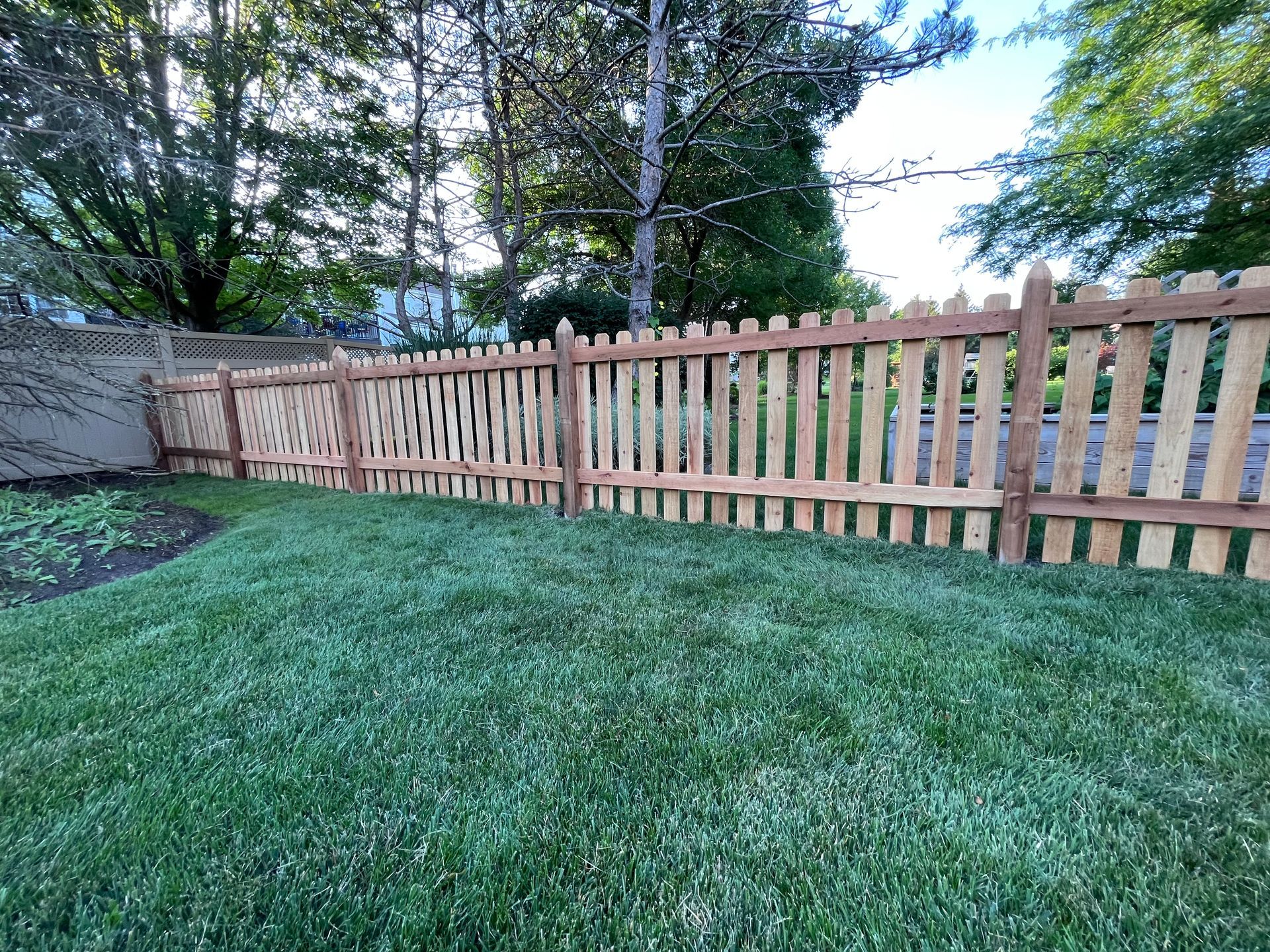 cedar fence installation illinois