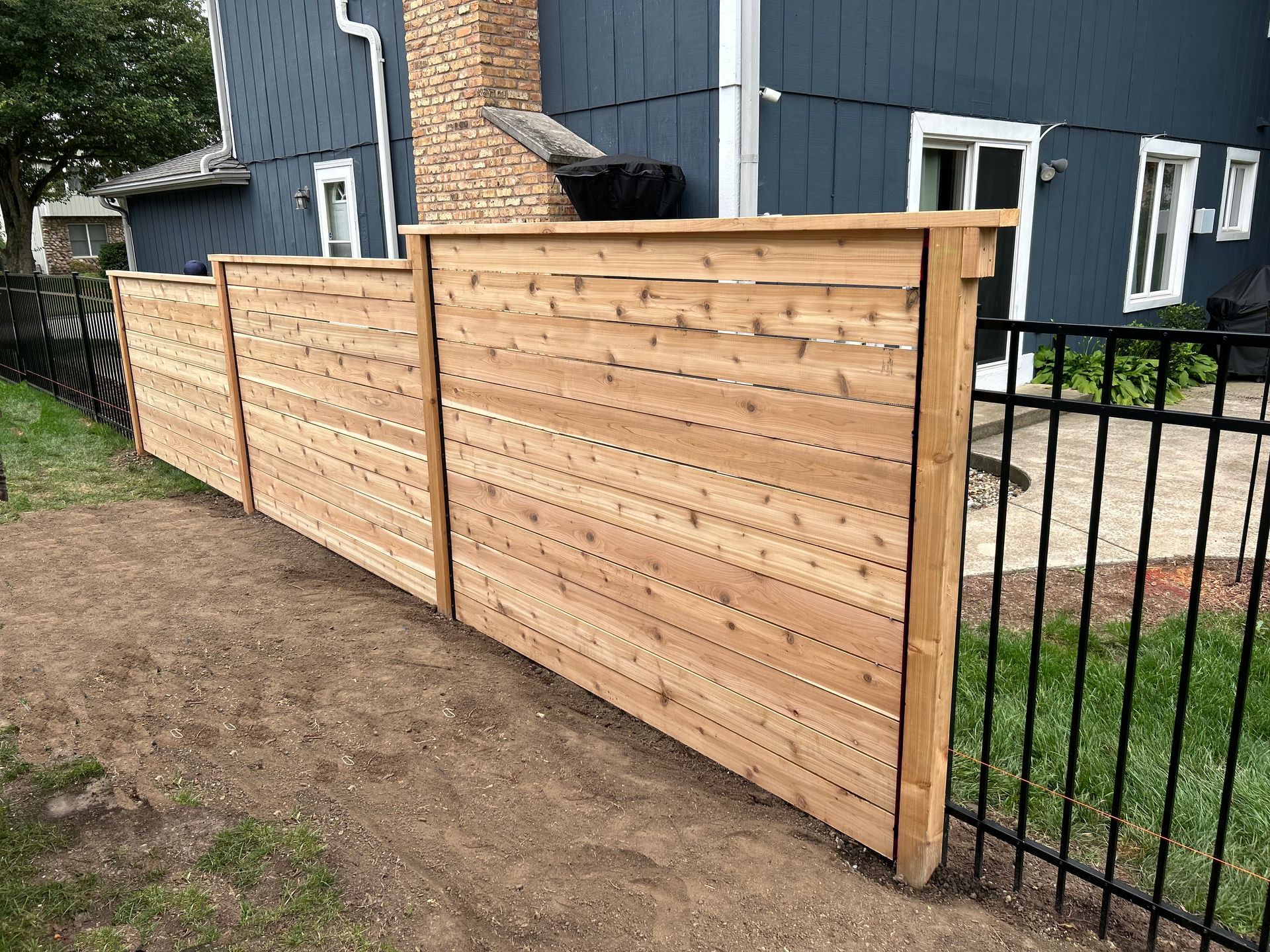 cedar fence installation illinois