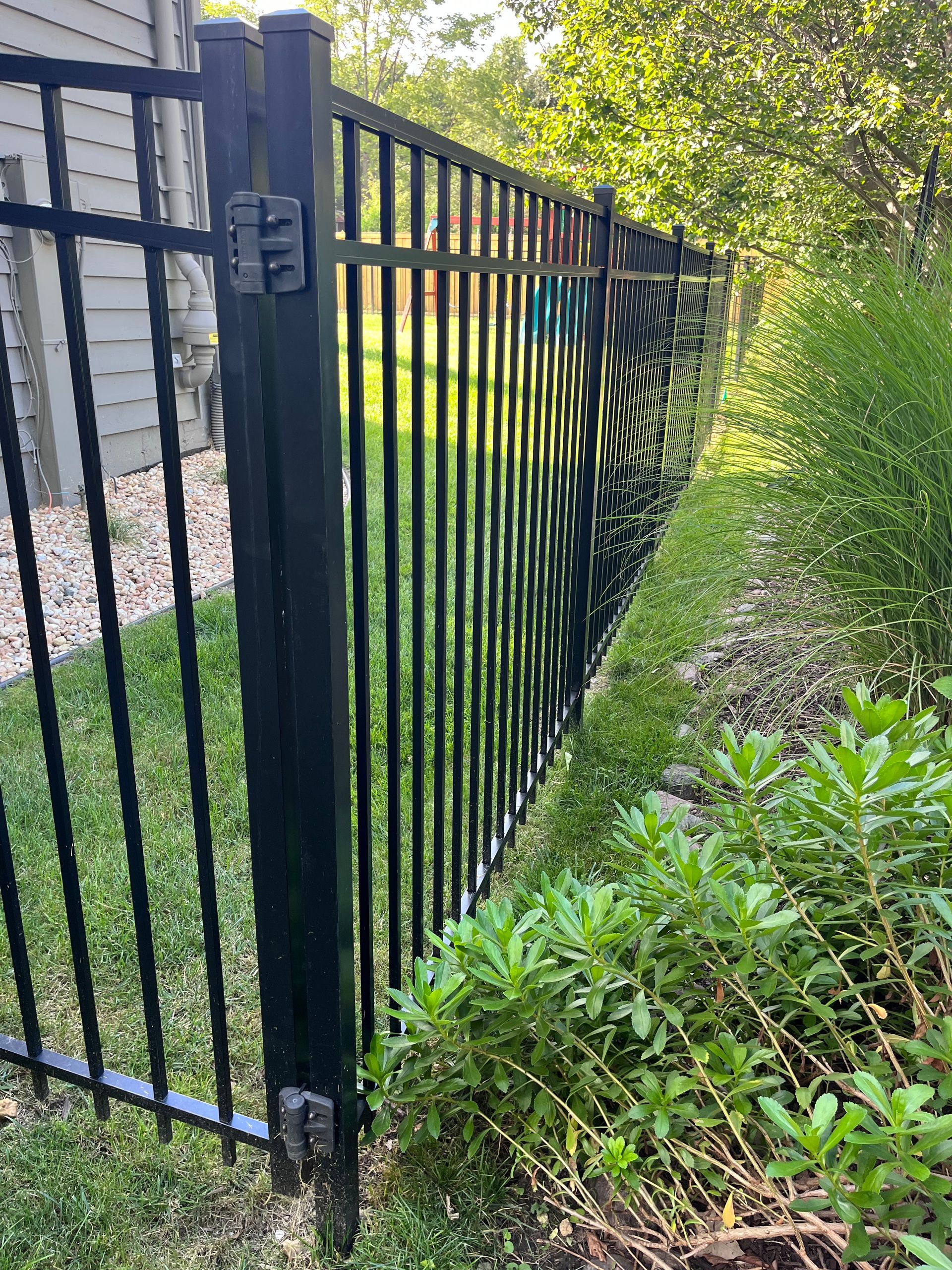 aluminum fence installation illinois