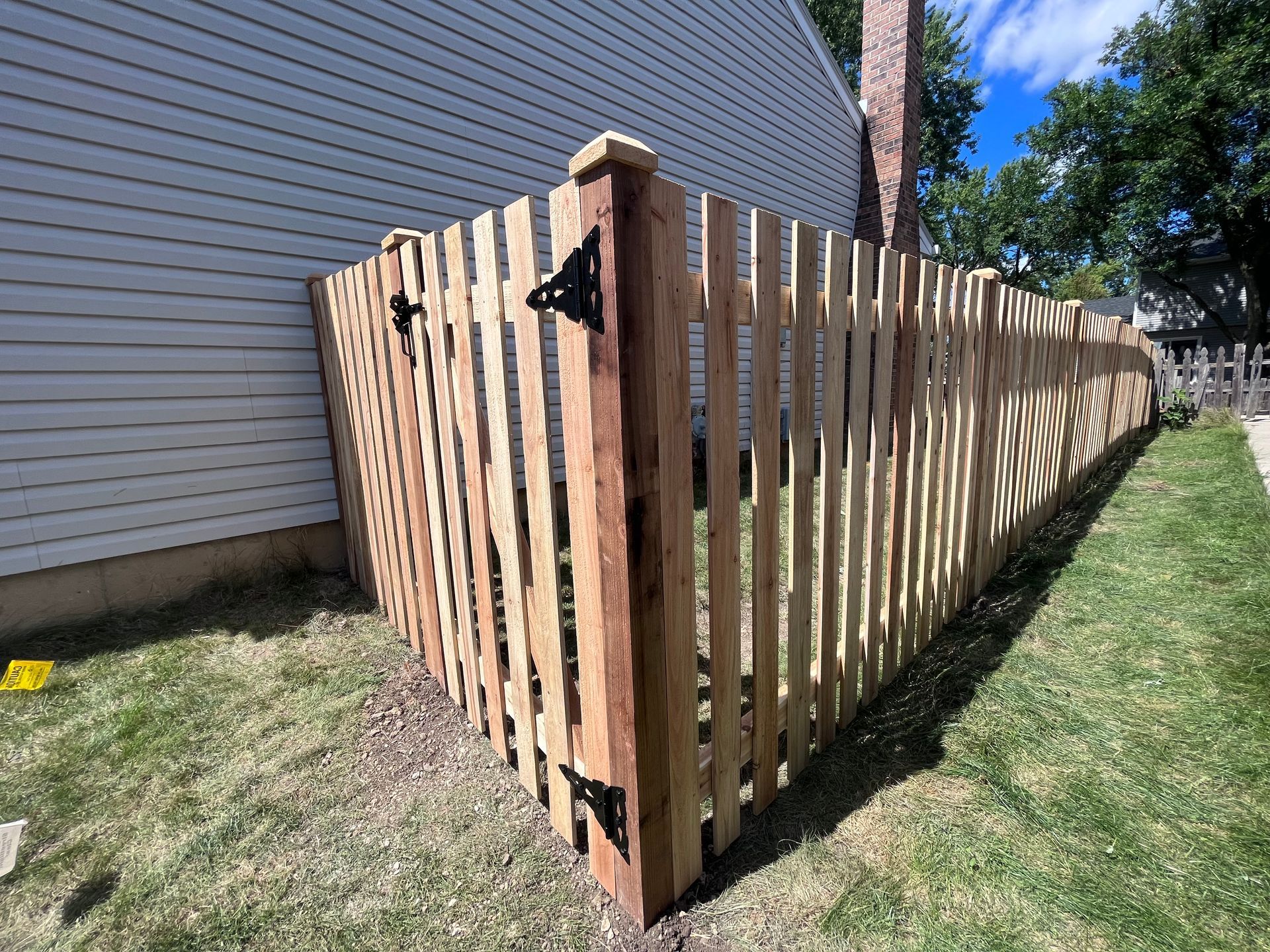 cedar fence installation illinois