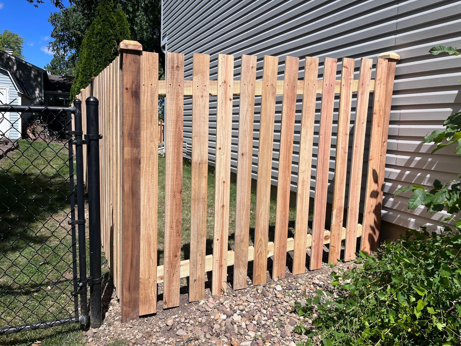 cedar fence installation illinois