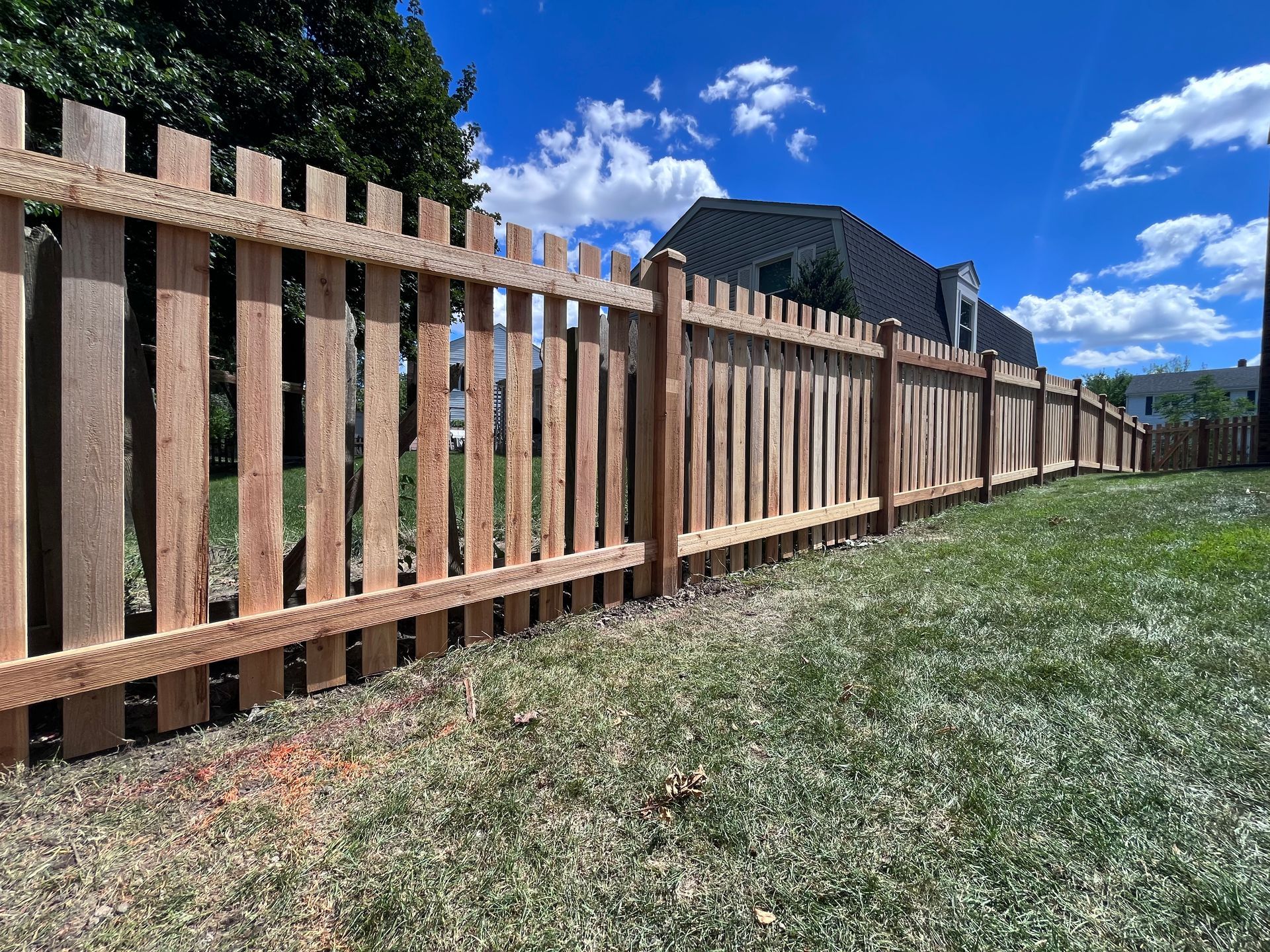 cedar fence installation illinois